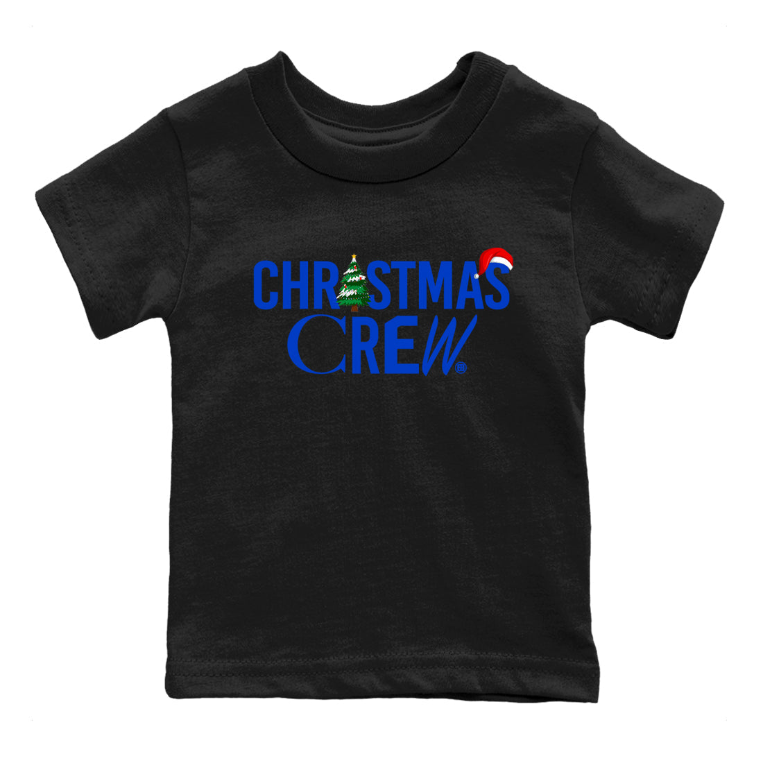 Christmas Crew snkmatch Tees Kids - Air Jordan 12 Blueberry