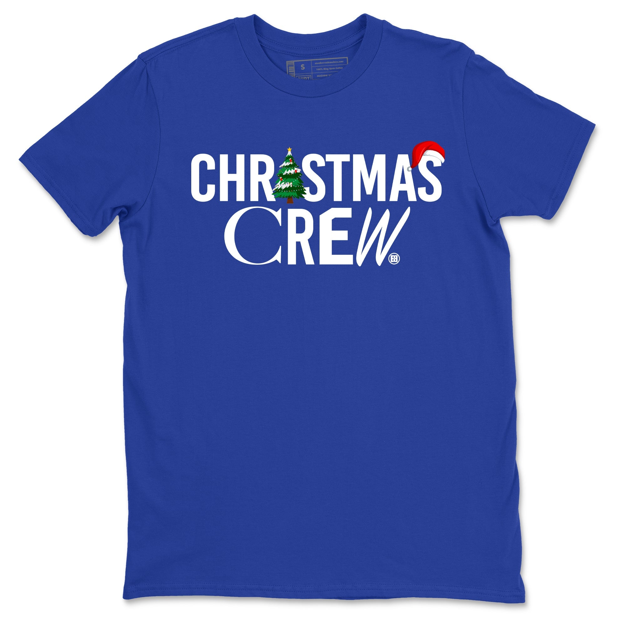 Christmas Crew snkmatch Tees - Air Jordan 12 Blueberry