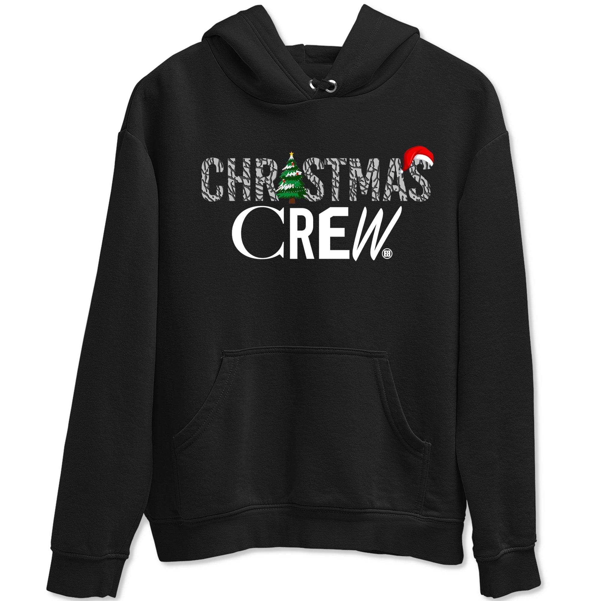 Christmas Crew snkmatch Tees - Air Jordan 3 Black Cement