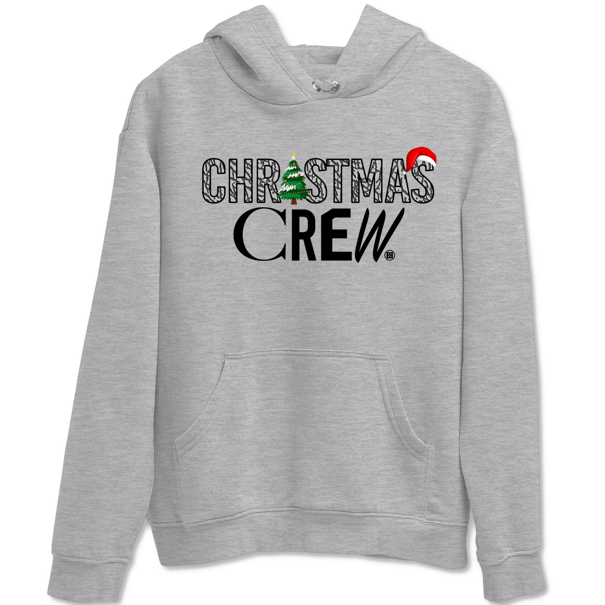 Christmas Crew snkmatch Tees - Air Jordan 3 Black Cement