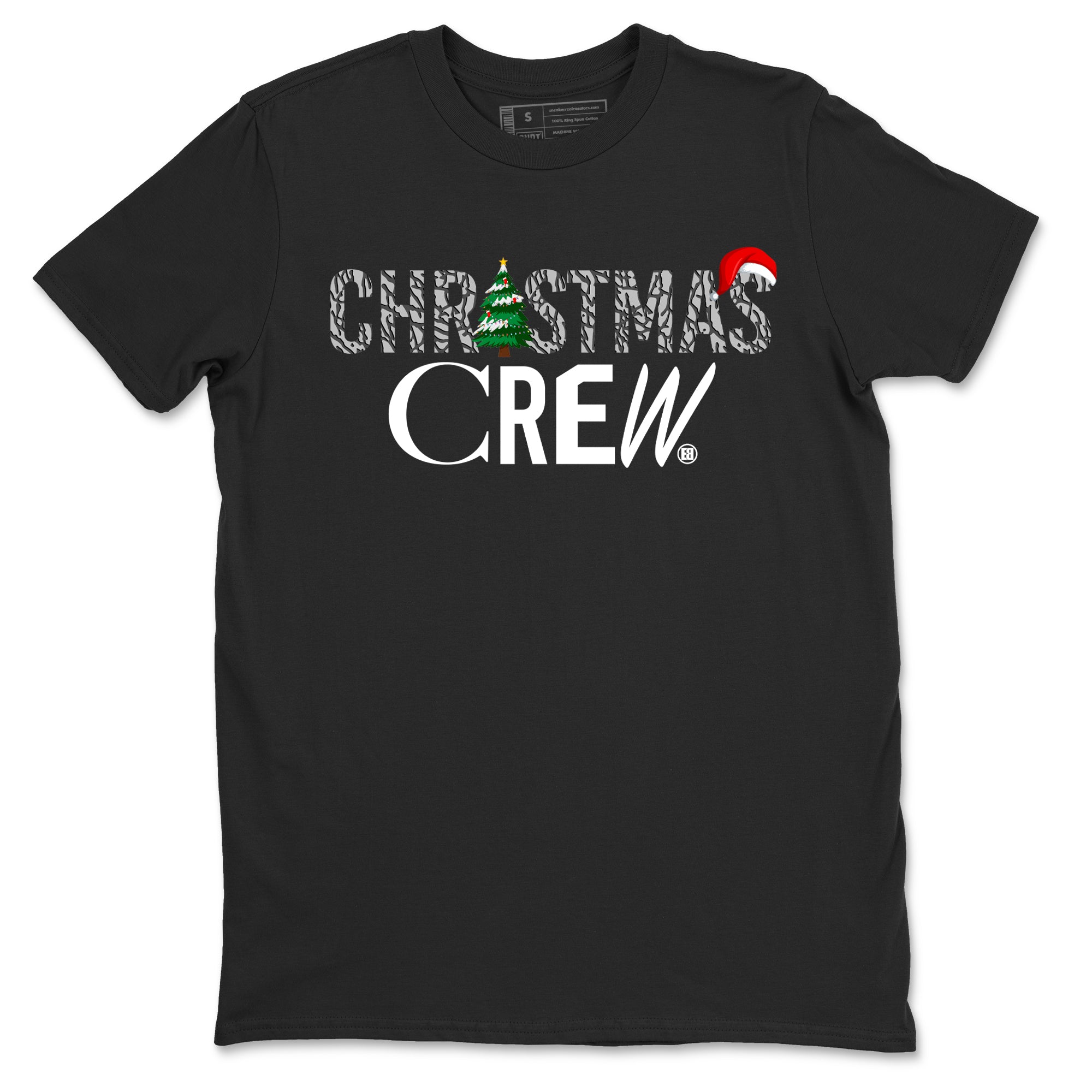 Christmas Crew snkmatch Tees - Air Jordan 3 Black Cement