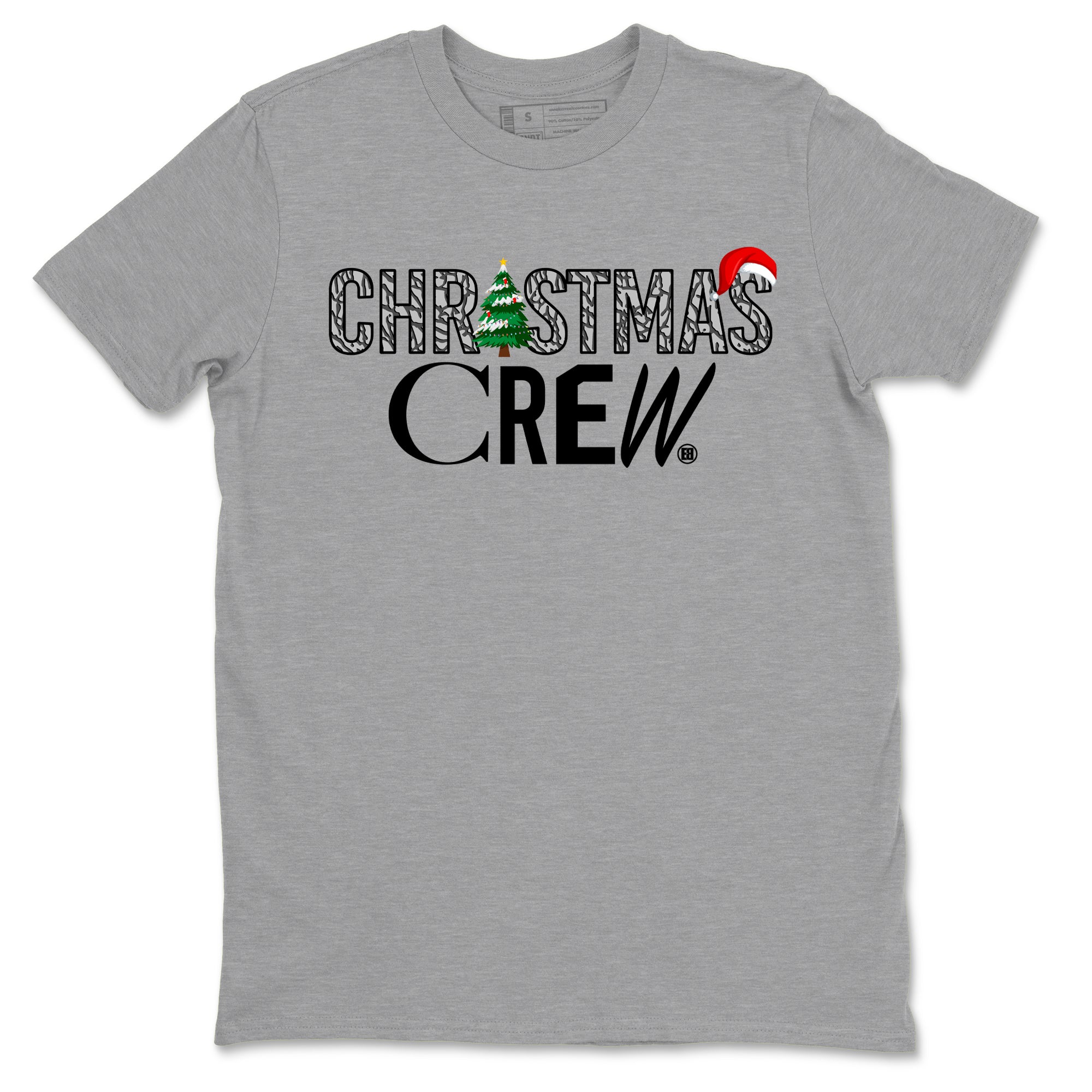 Christmas Crew snkmatch Tees - Air Jordan 3 Black Cement