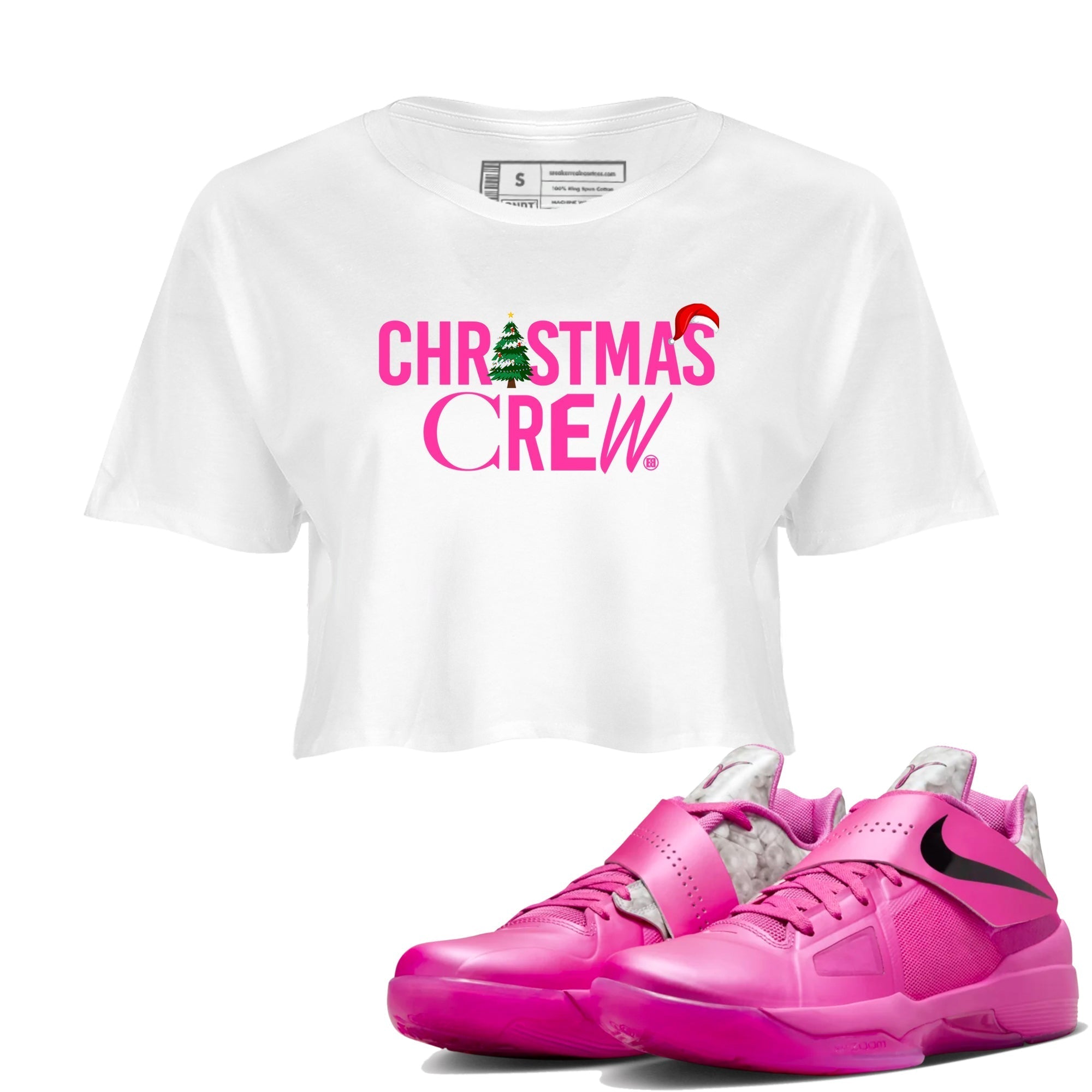 Christmas Crew snkmatch Women's Top - Nike KD 4 Aunt Pearl