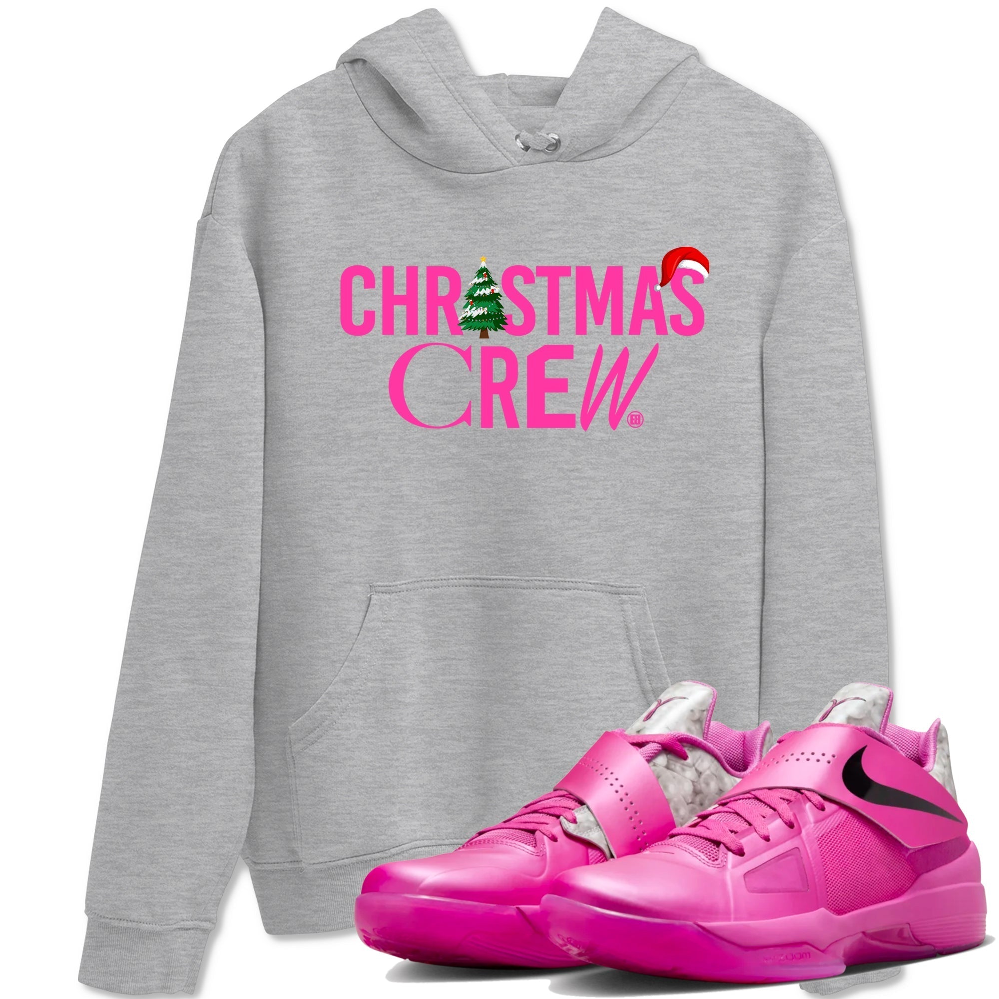 Christmas Crew snkmatch Tees - Nike KD 4 Aunt Pearl