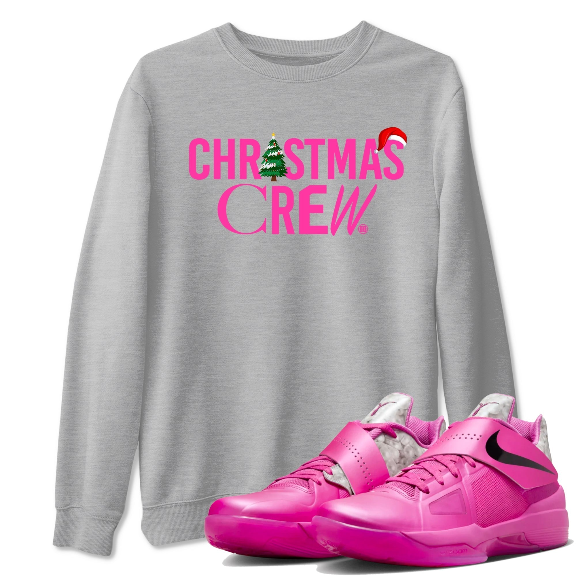 Christmas Crew snkmatch Tees - Nike KD 4 Aunt Pearl