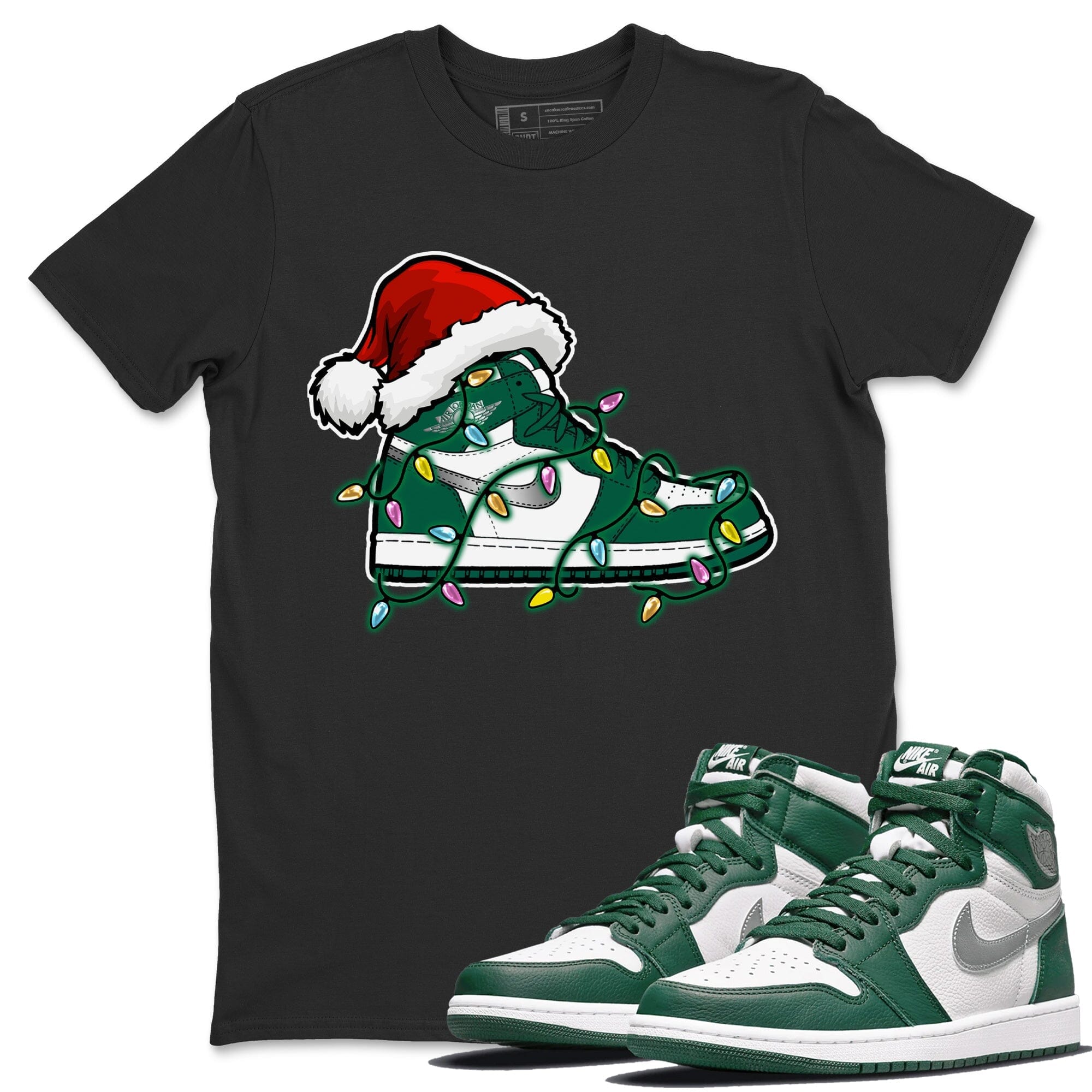 Christmas Light snkmatch Unisex Tops - Air Jordan 1 Gorge Green