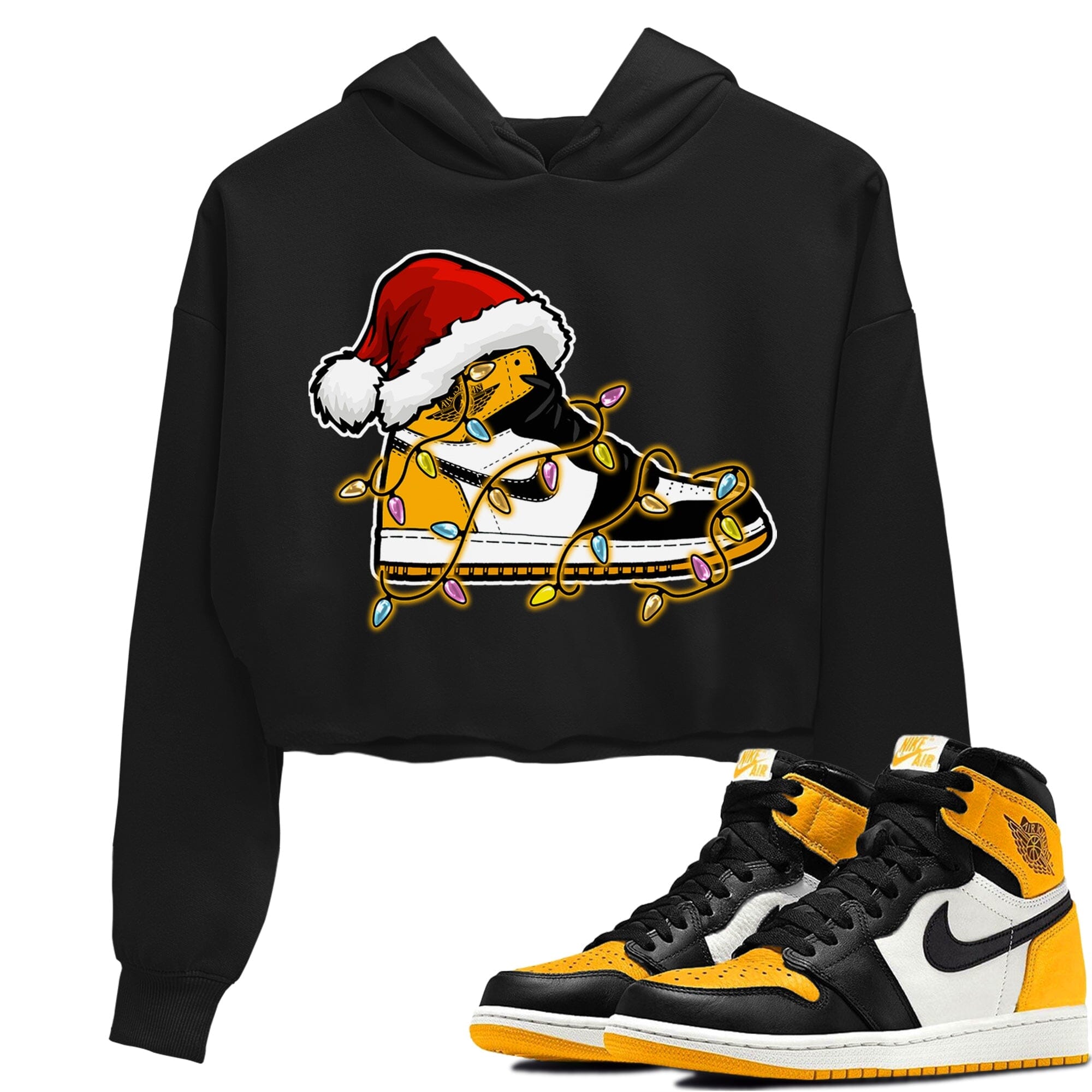 Christmas Light snkmatch Women's Tops - Air Jordan 1 Taxi