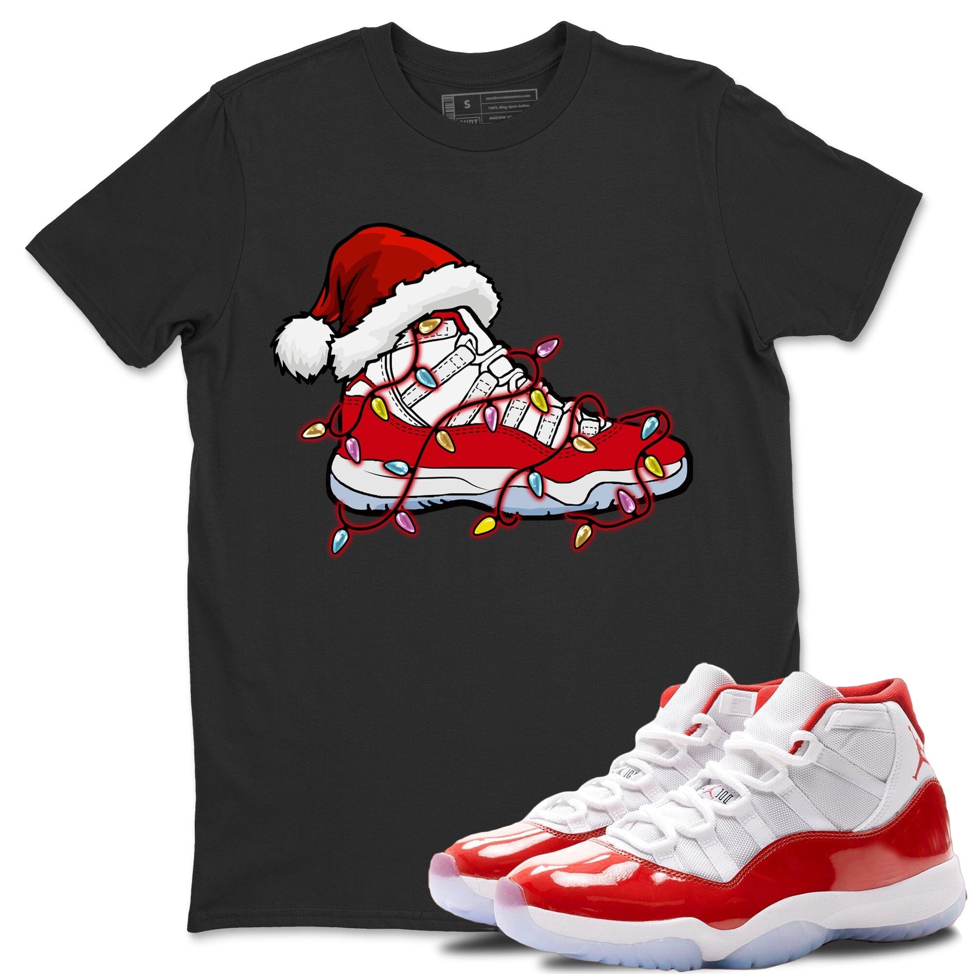 Christmas Light snkmatch Unisex Tops - Air Jordan 11 Cherry