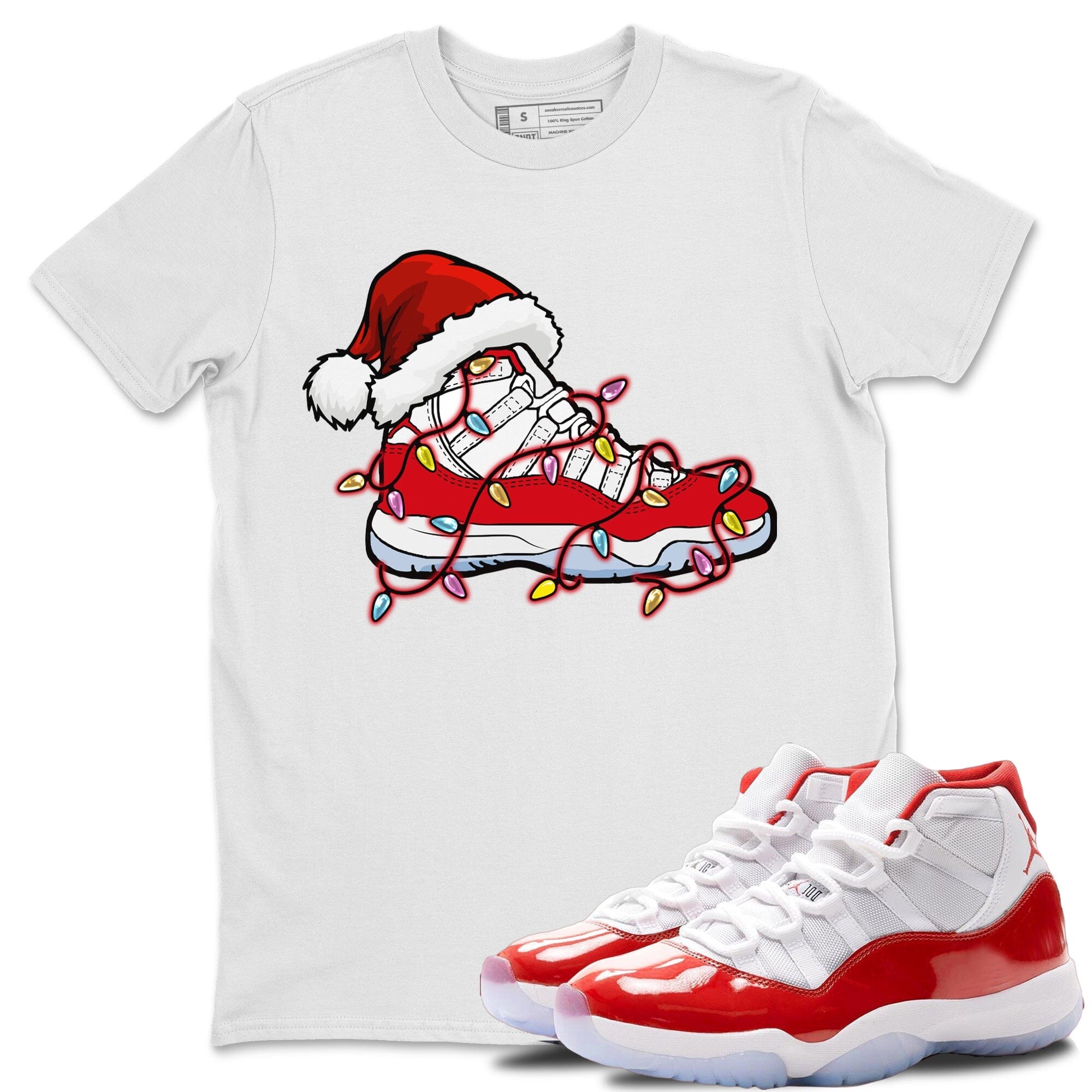 Christmas Light snkmatch Unisex Tops - Air Jordan 11 Cherry