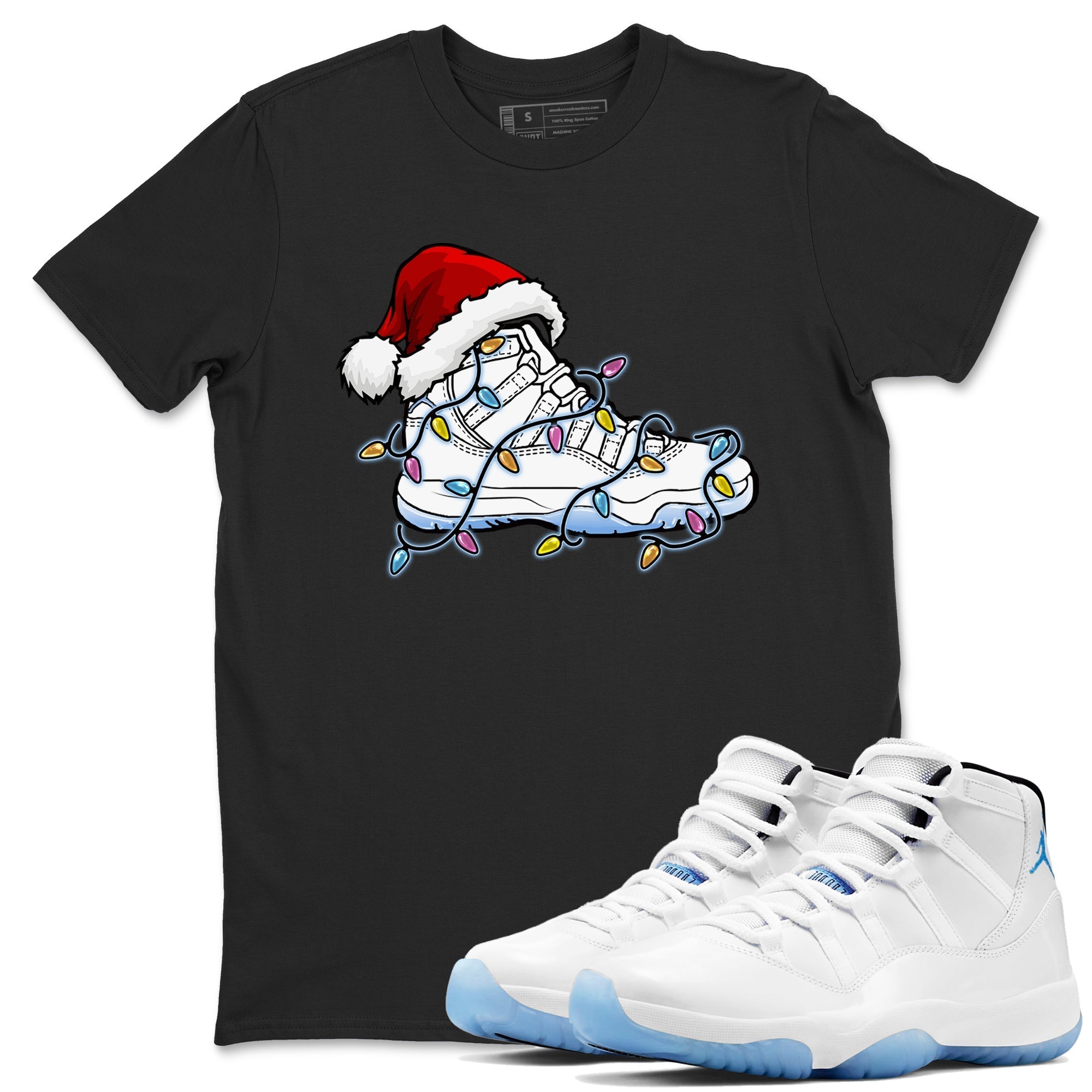 Christmas Light snkmatch snkmatch Tees - Air Jordan 11 Legend Blue