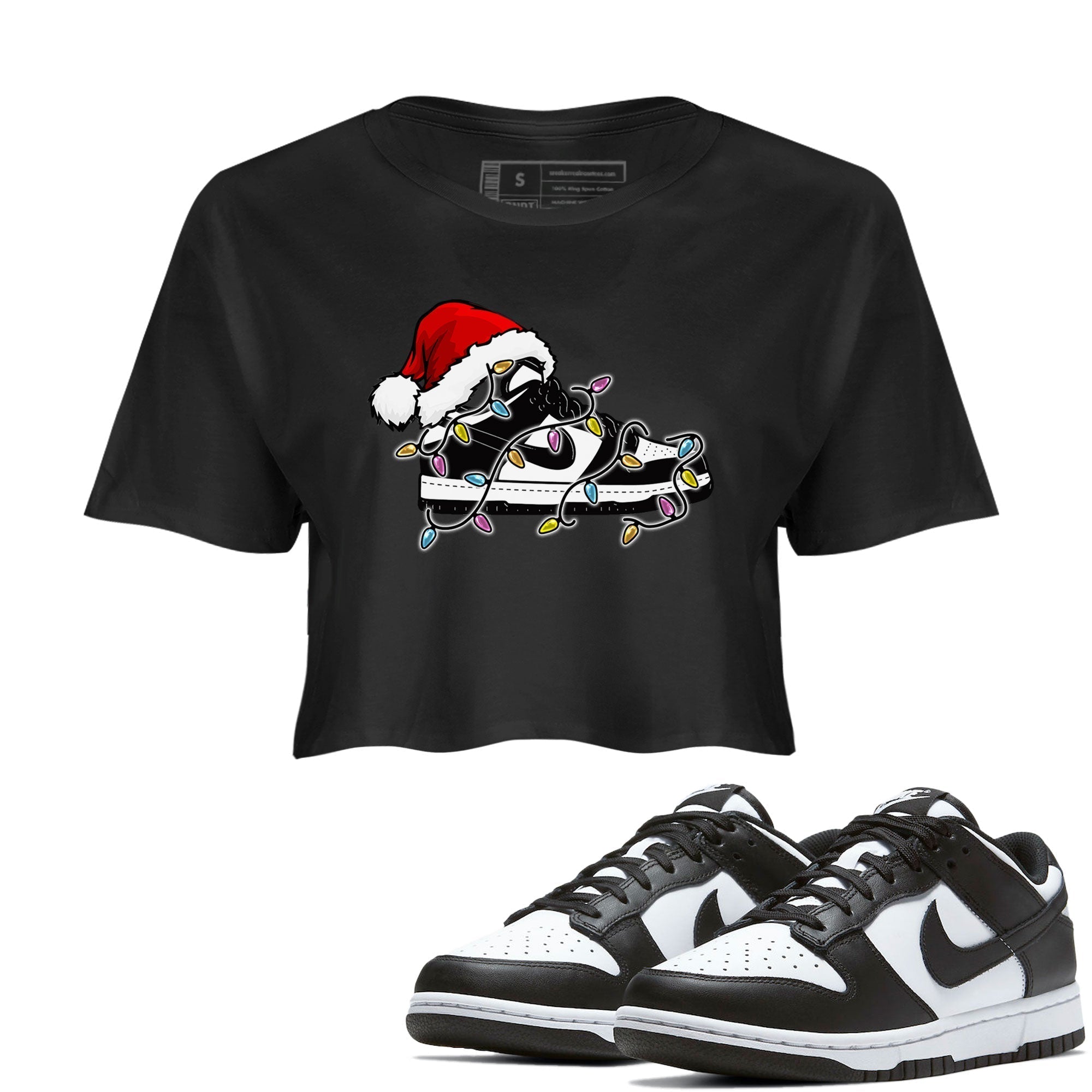 Christmas Light snkmatch snkmatch Women's Top - Dunk Panda