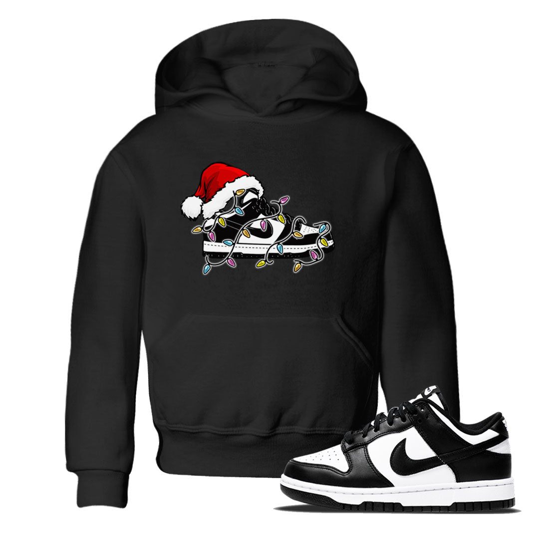 Christmas Light snkmatch snkmatch Tees Kids - Dunk Panda