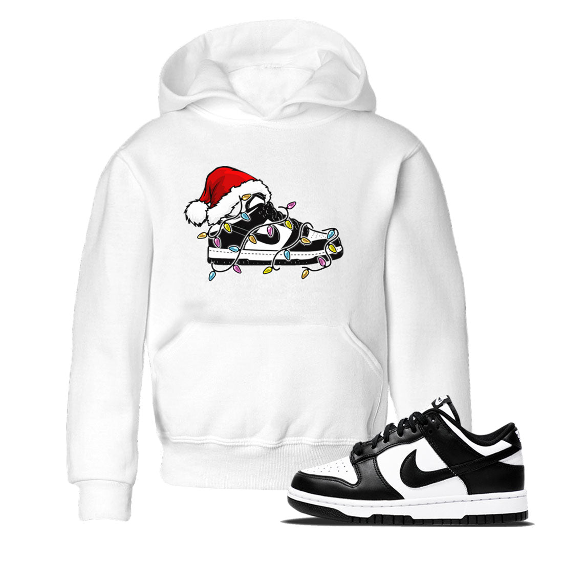 Christmas Light snkmatch snkmatch Tees Kids - Dunk Panda
