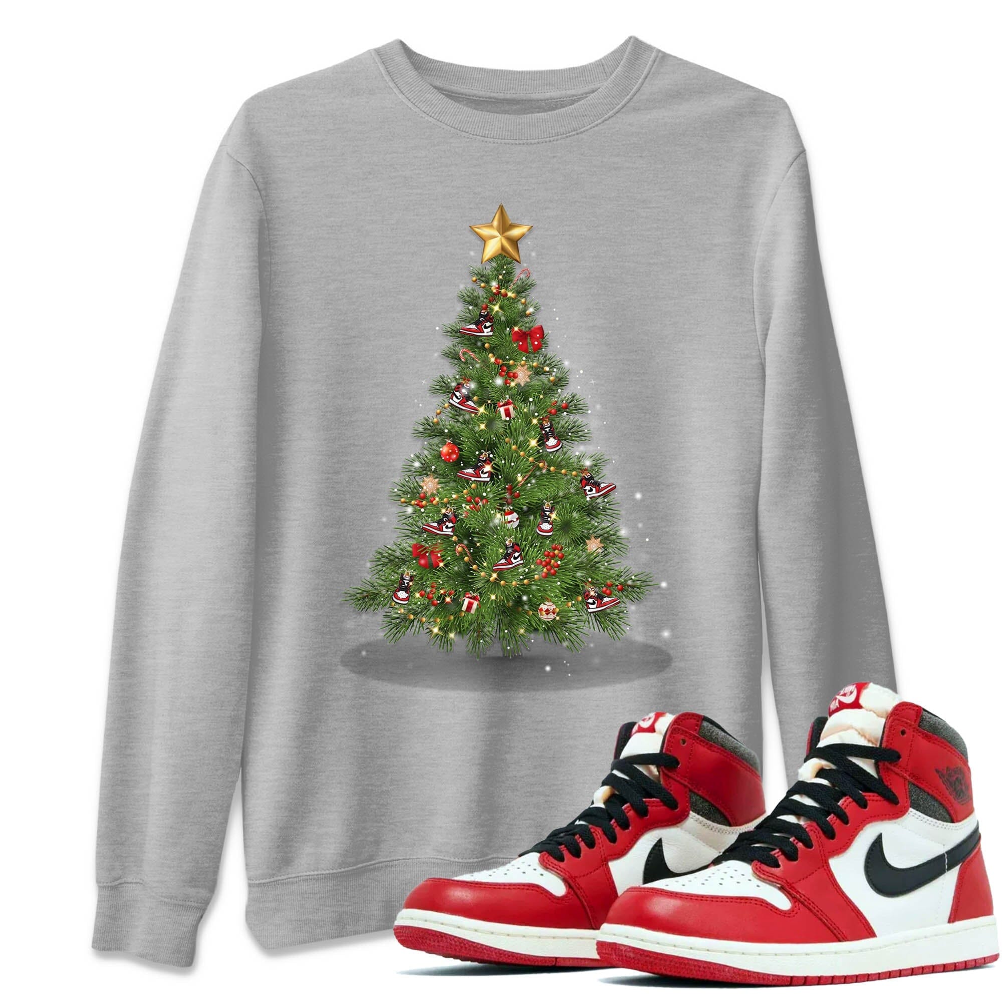 Christmas Tree Unisex Tops - Air Jordan 1 Lost & Found