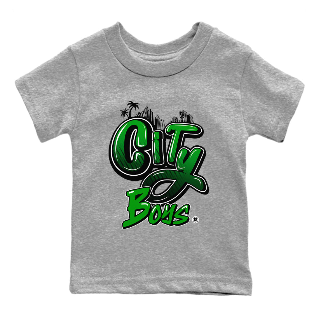 City Boys Kids Tops - Air Jordan 1 Celtics