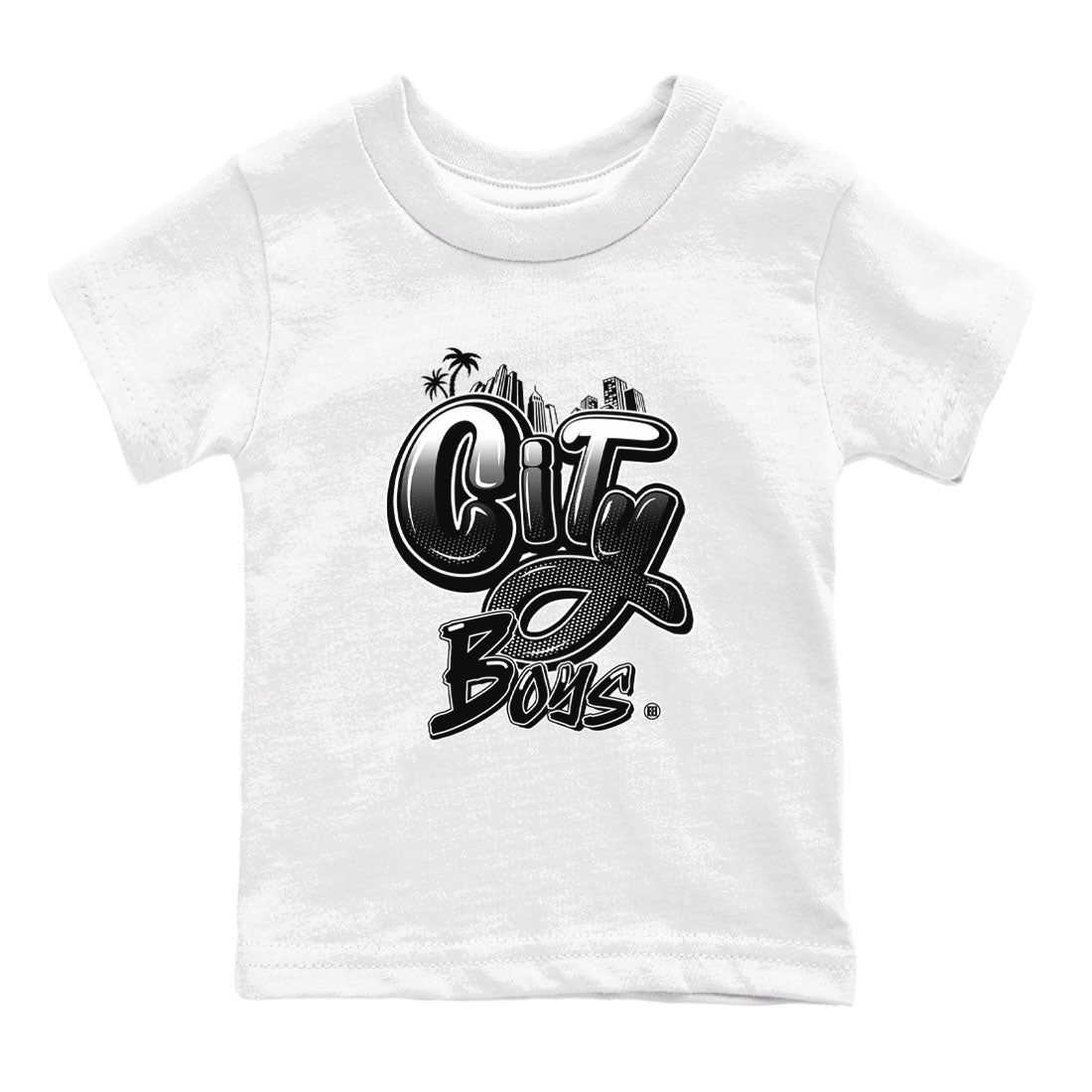 City Boys snkmatch Tees Kids - Air Jordan 14 Panda
