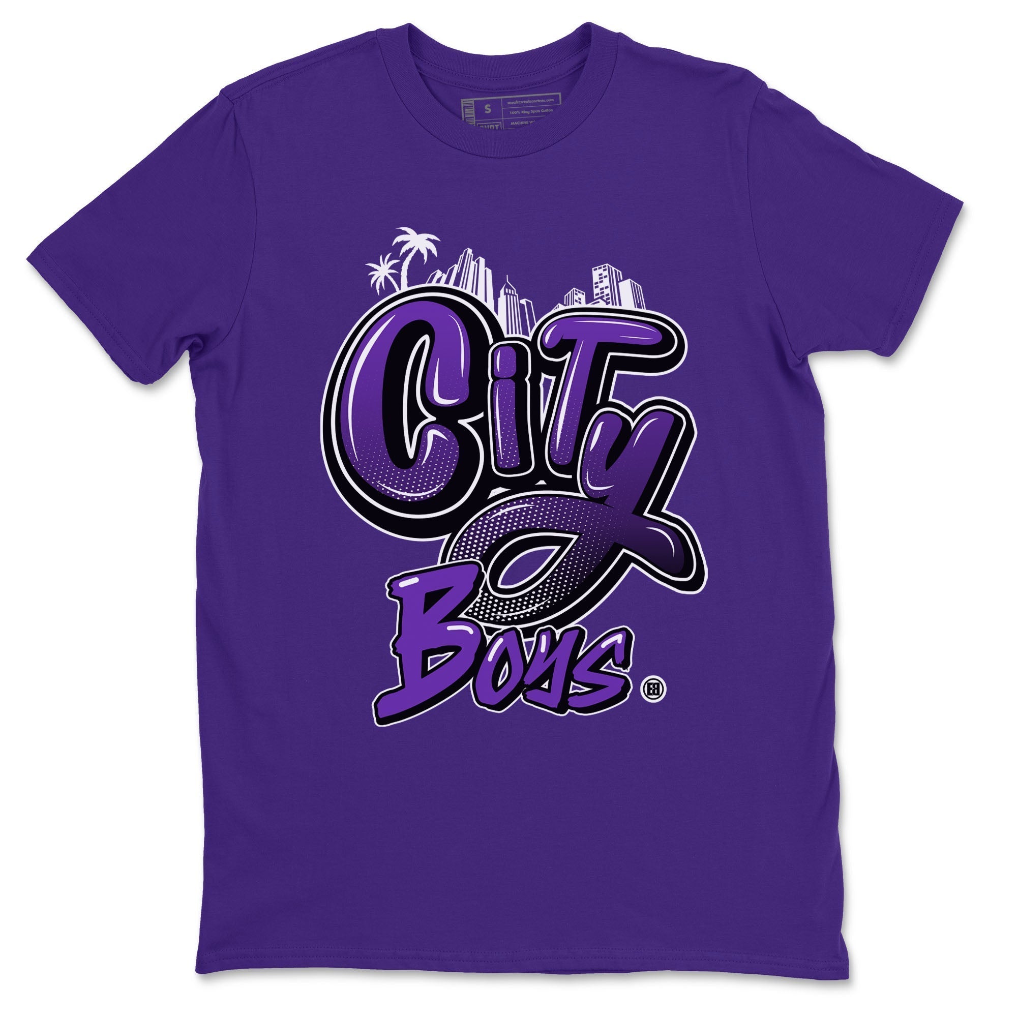 City Boys snkmatch Tees - Dunk Low Court Purple