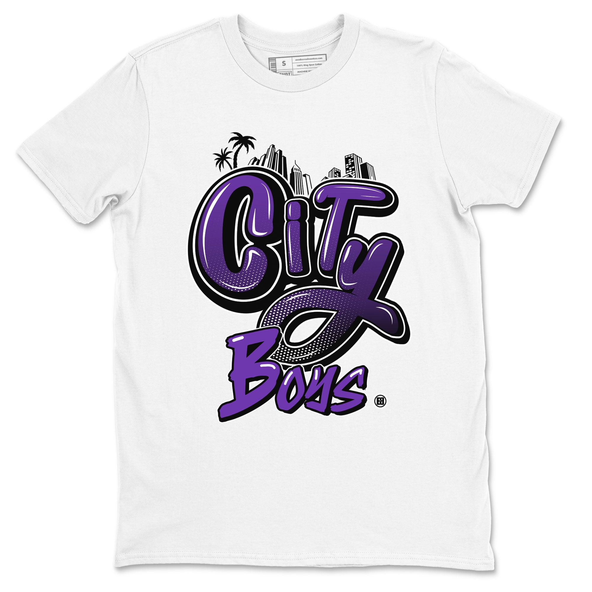 City Boys snkmatch Tees - Dunk Low Court Purple