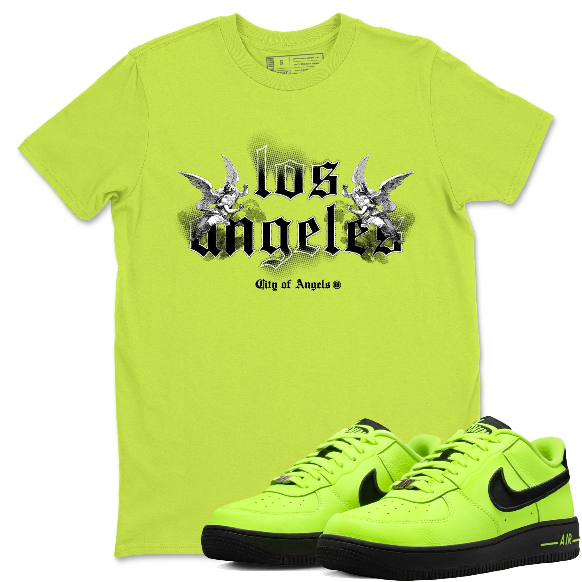 City Of Angeles snkmatch Tees - Air Force 1 Volt