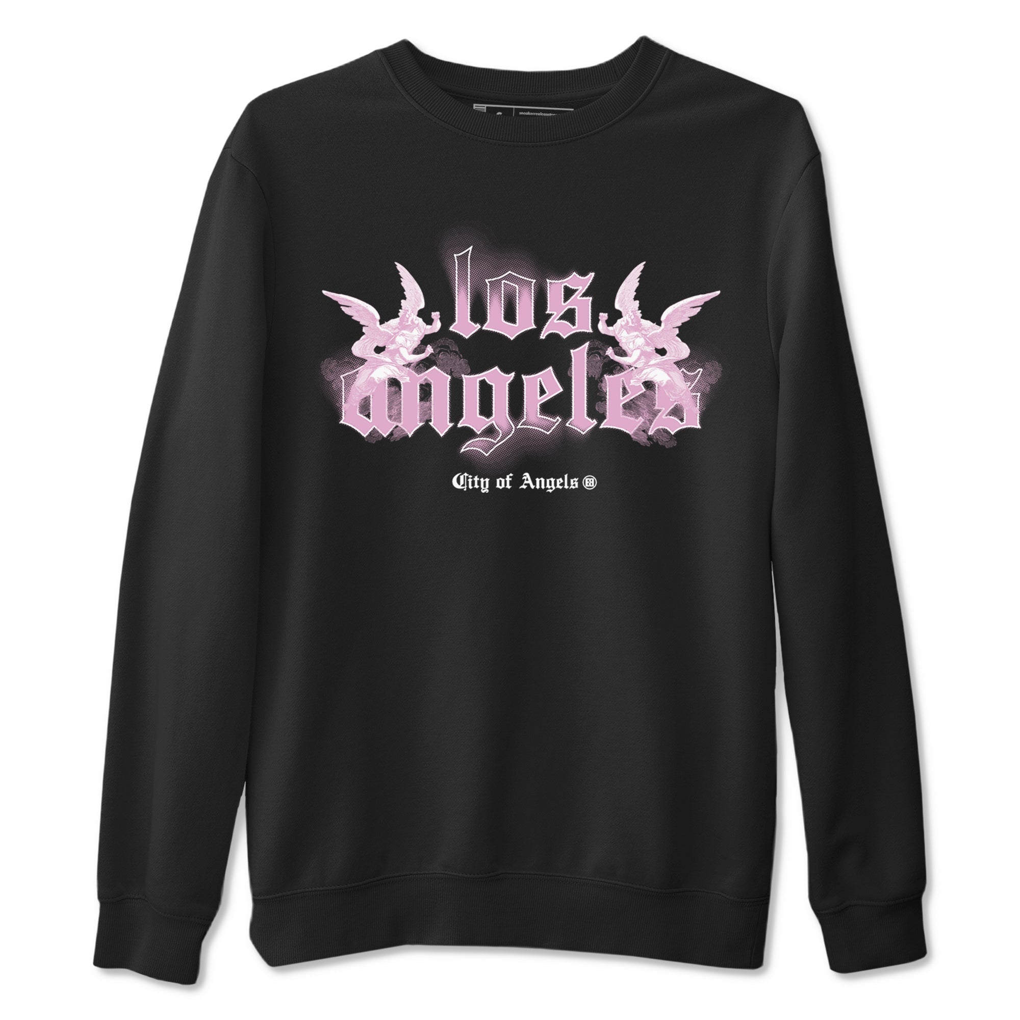 City Of Angeles snkmatch Tees - Air Jordan 4 Orchid