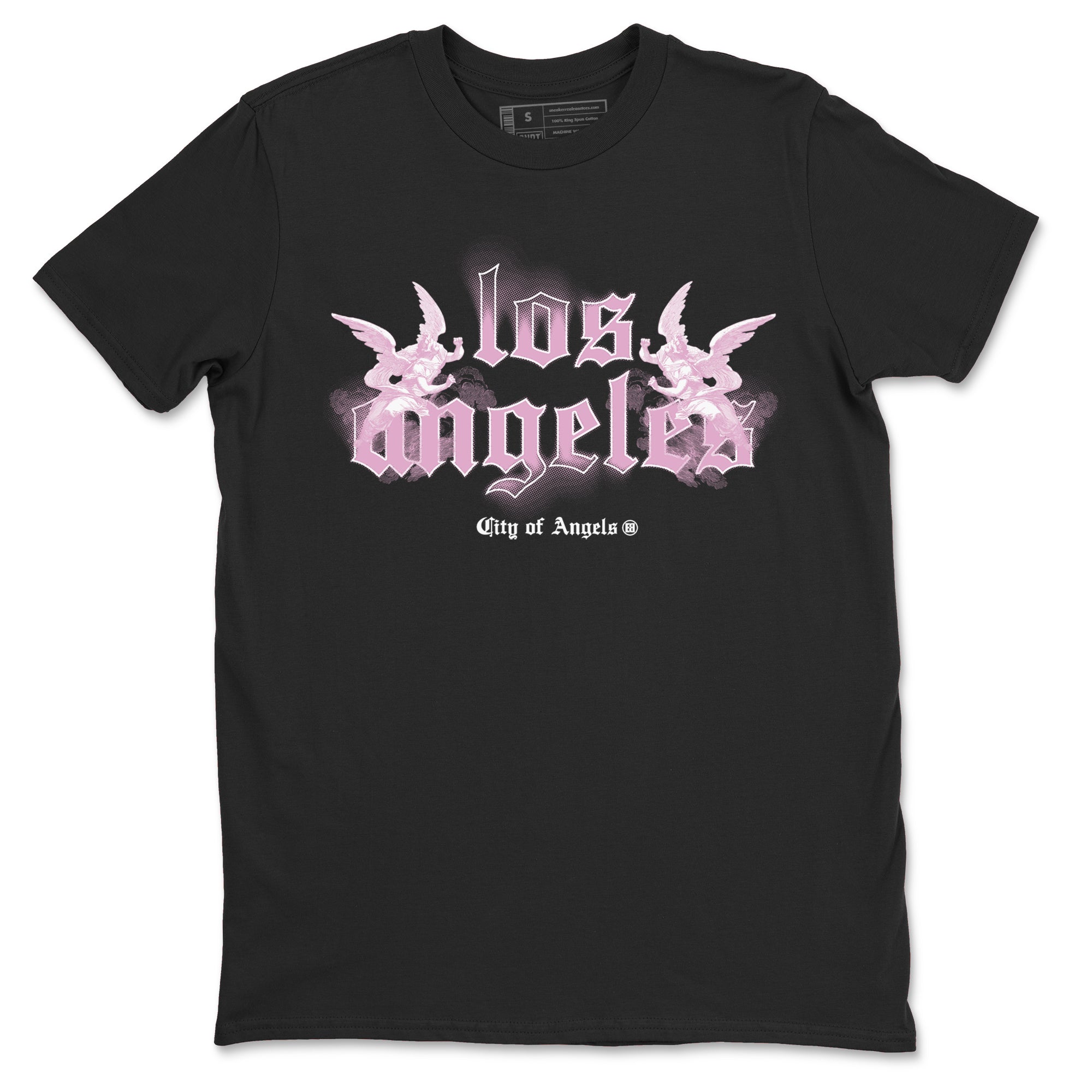 City Of Angeles snkmatch Tees - Air Jordan 4 Orchid