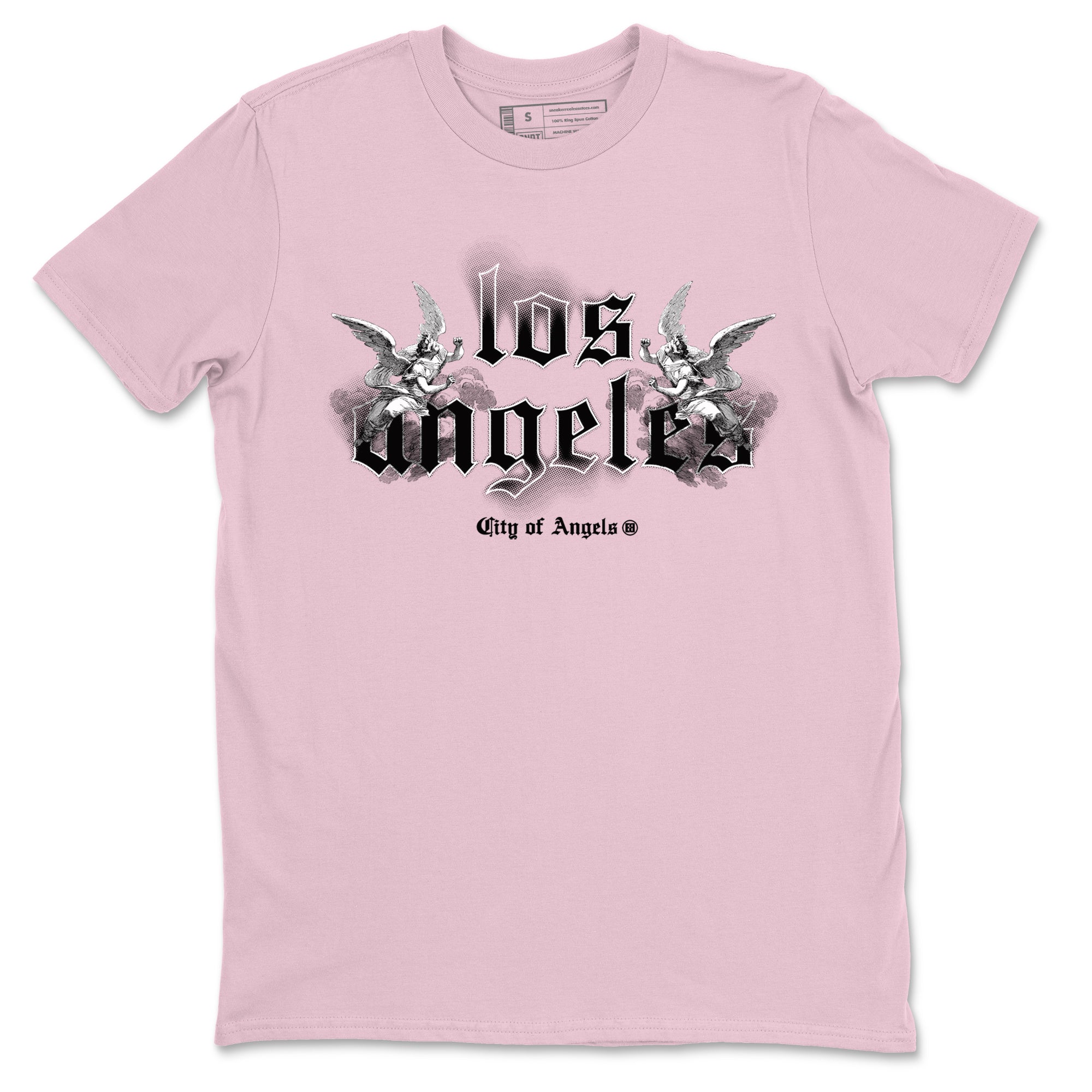 City Of Angeles snkmatch Tees - Air Jordan 4 Orchid