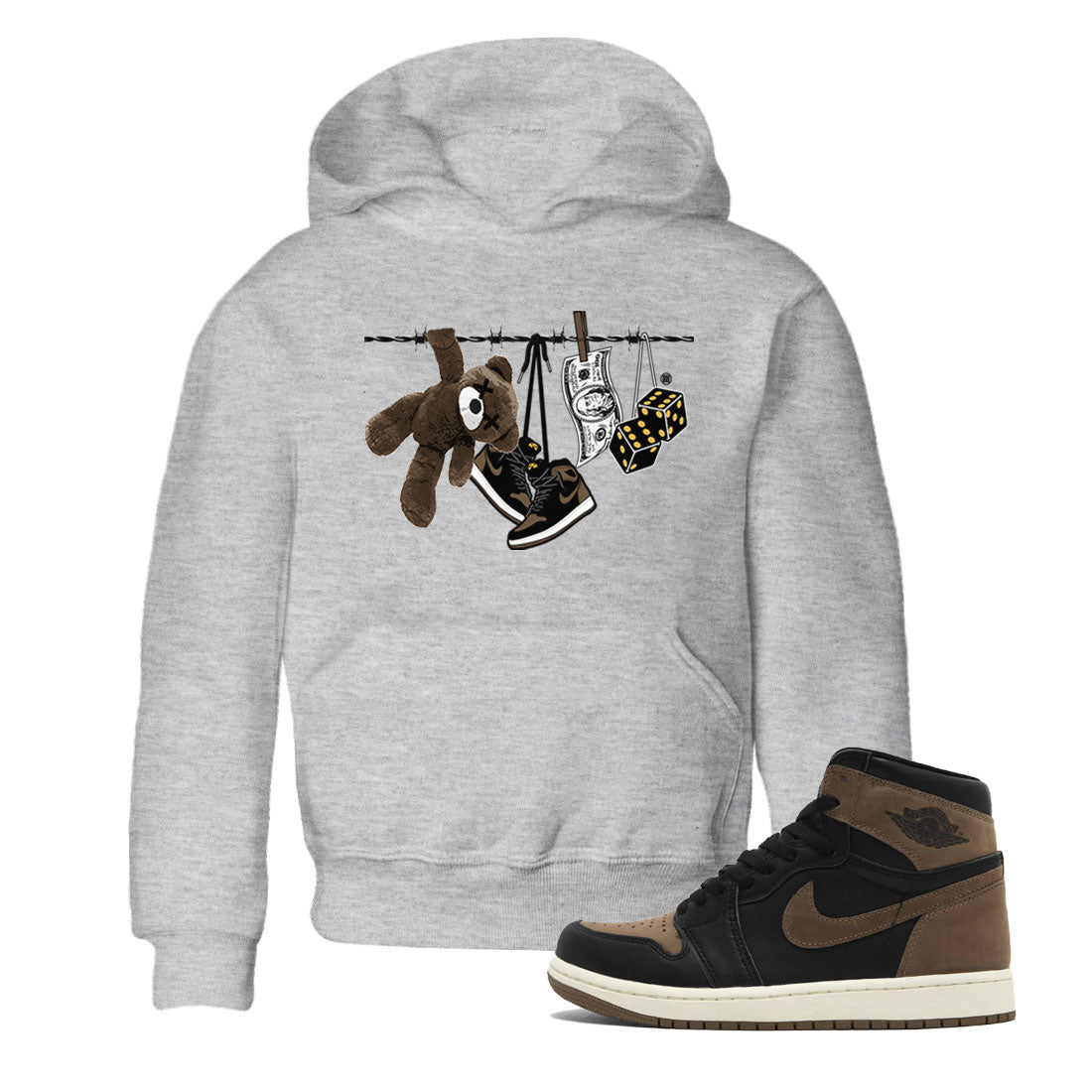 Clothesline snkmatch Tee Kids - Air Jordan 1 Palomino