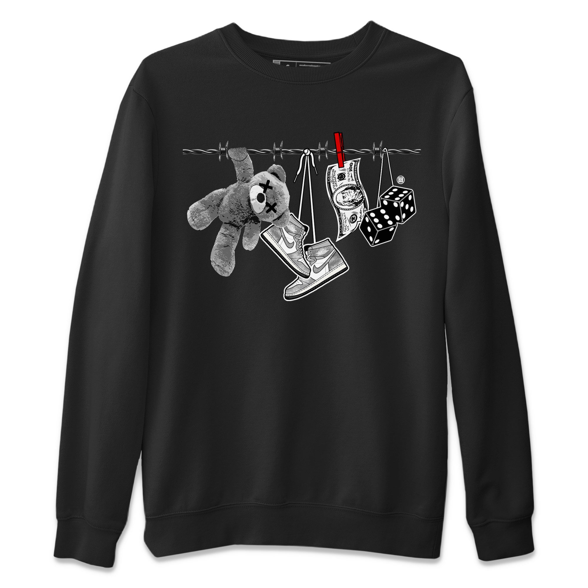 Clothesline Unisex Tops - Air Jordan 1 Washed Heritage