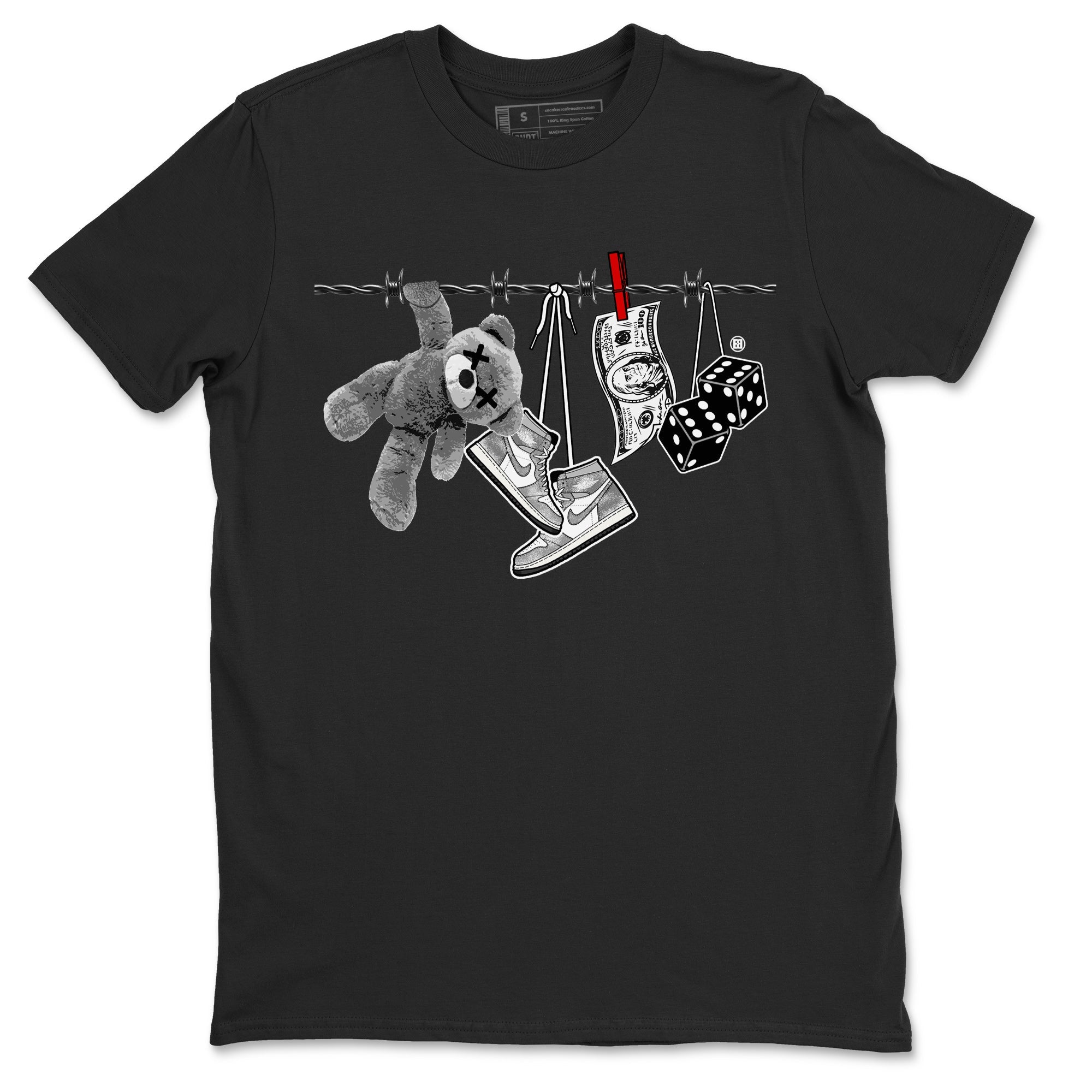 Clothesline Unisex Tops - Air Jordan 1 Washed Heritage