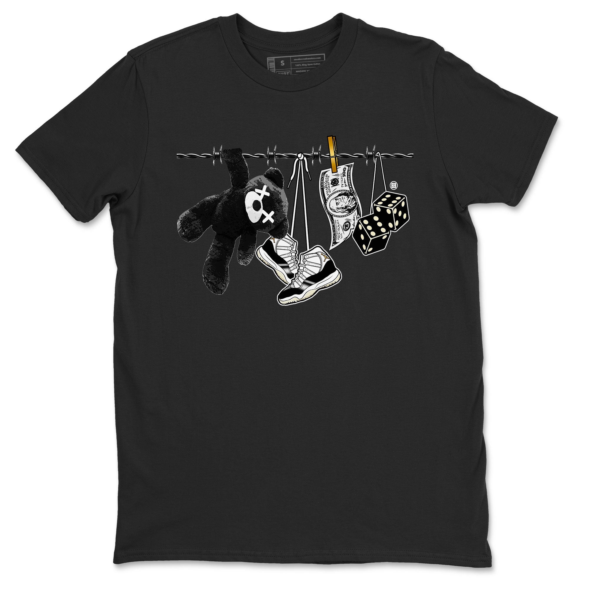 Clothesline snkmatch Tees - Air Jordan 11 Gratitude