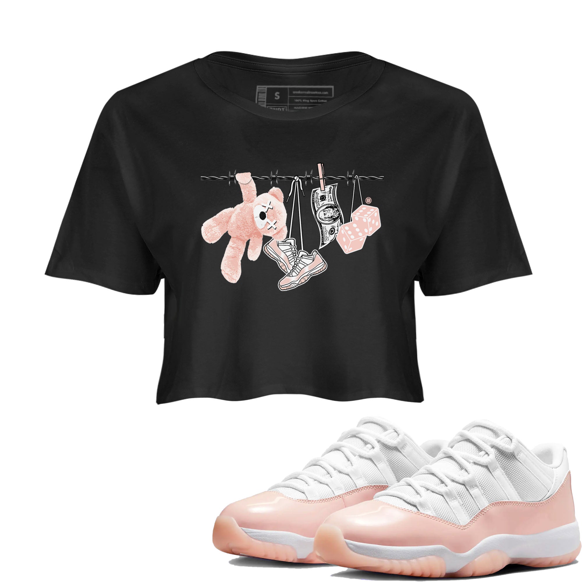 Clothesline snkmatch Women's Top - Air Jordan 11 Legend Pink