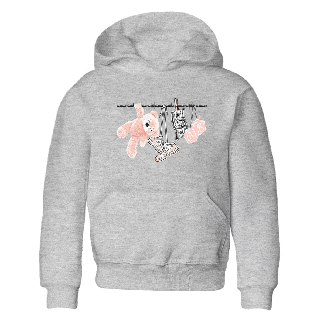 Clothesline snkmatch Tees Kids - Air Jordan 11 Legend Pink