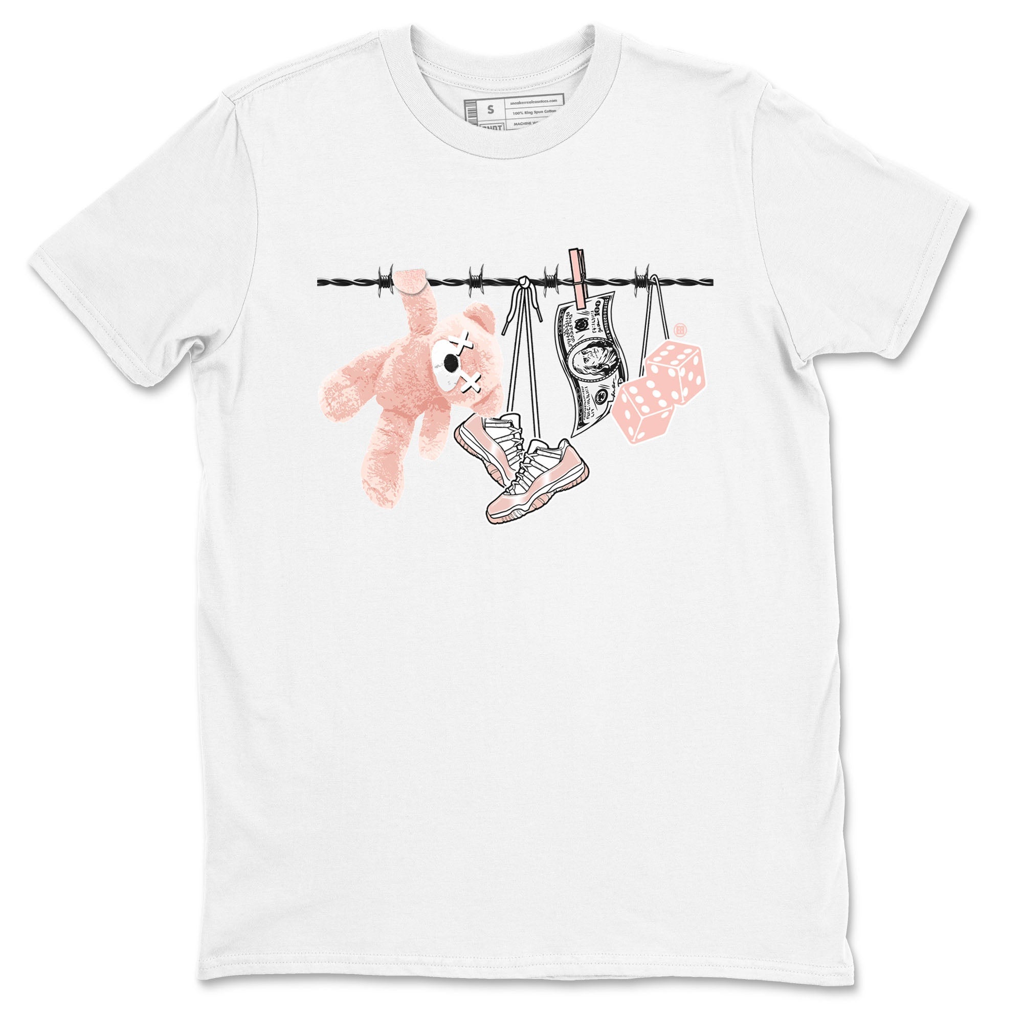 Clothesline snkmatch Tees - Air Jordan 11 Legend Pink