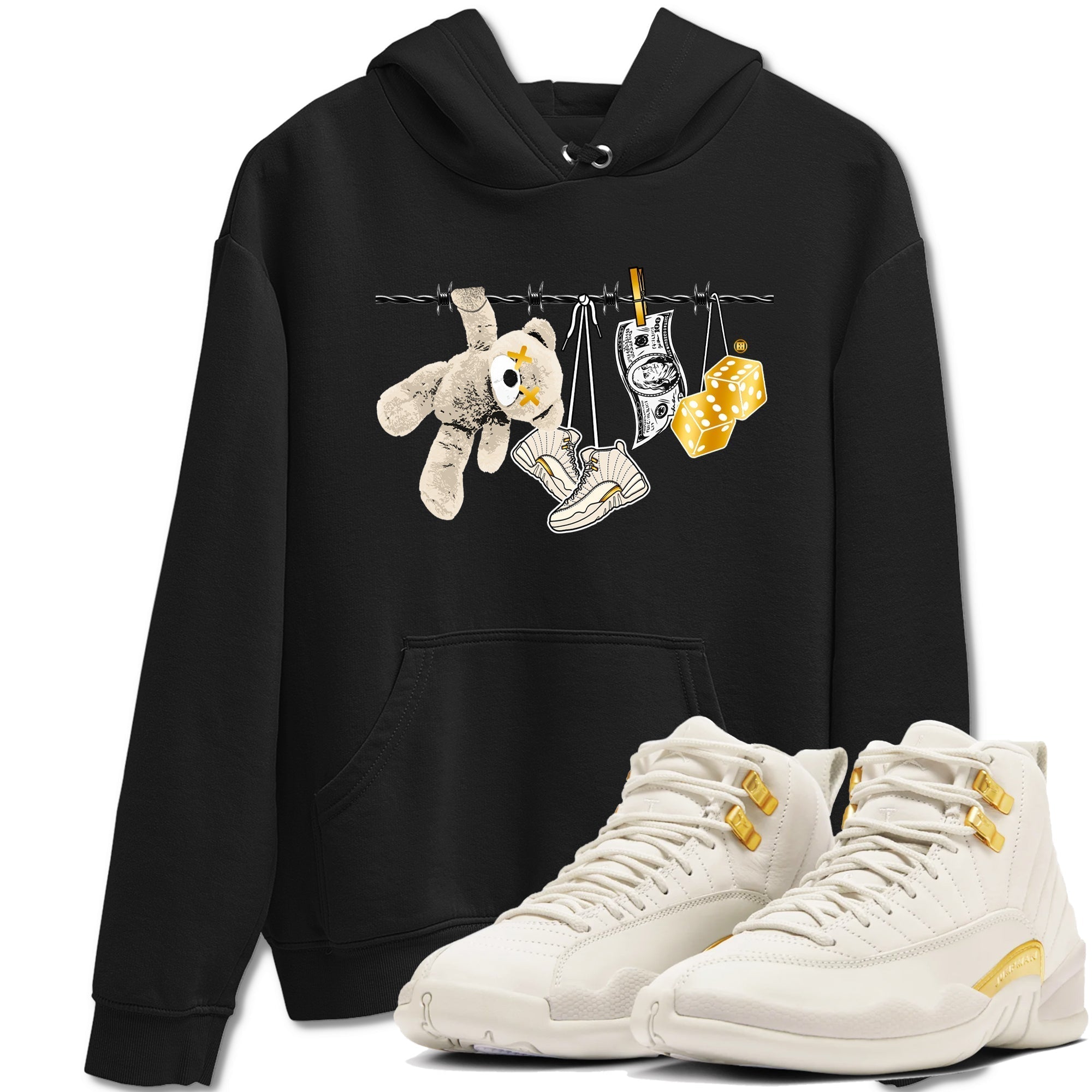 Clothesline snkmatch Tees - Air Jordan 12 Phantom