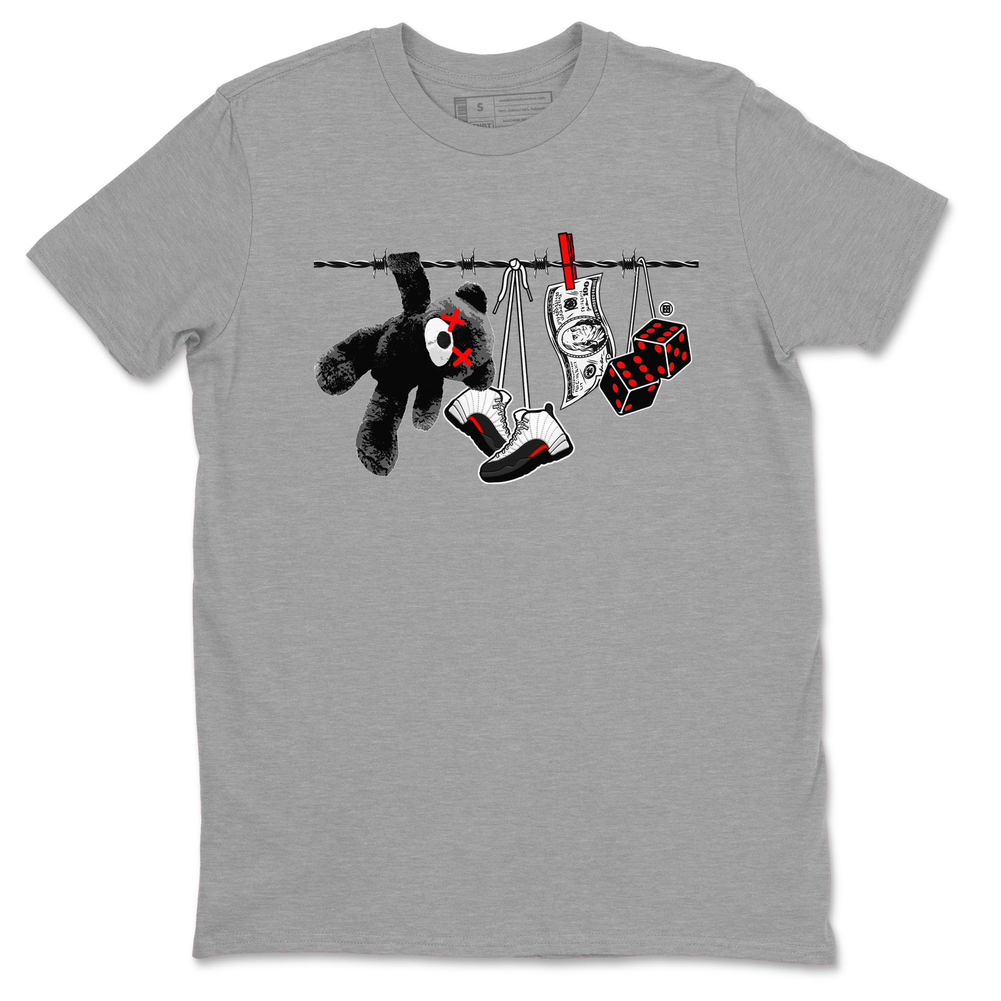 Clothesline snkmatch Tees - Air Jordan 12 Taxi Flip