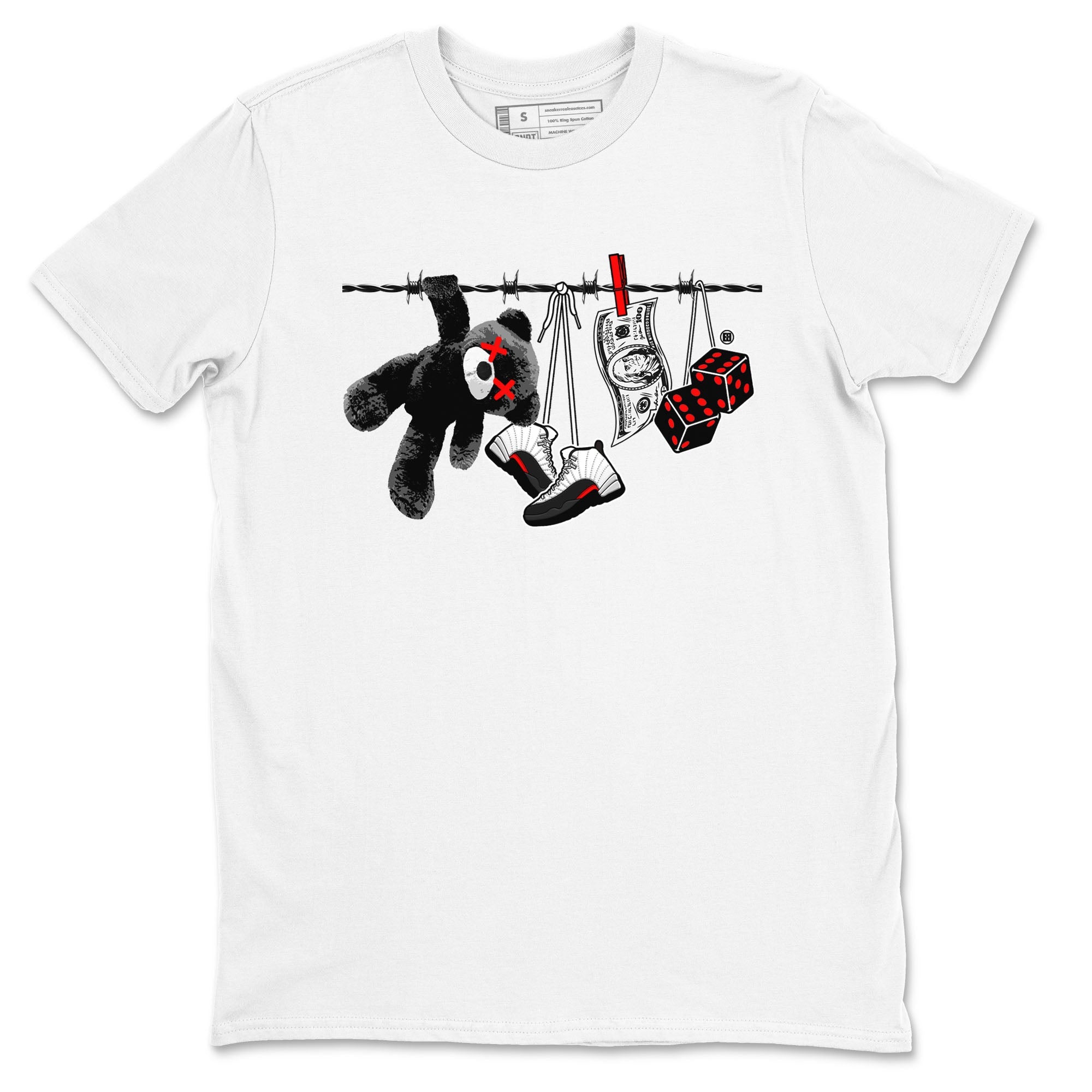 Clothesline snkmatch Tees - Air Jordan 12 Taxi Flip