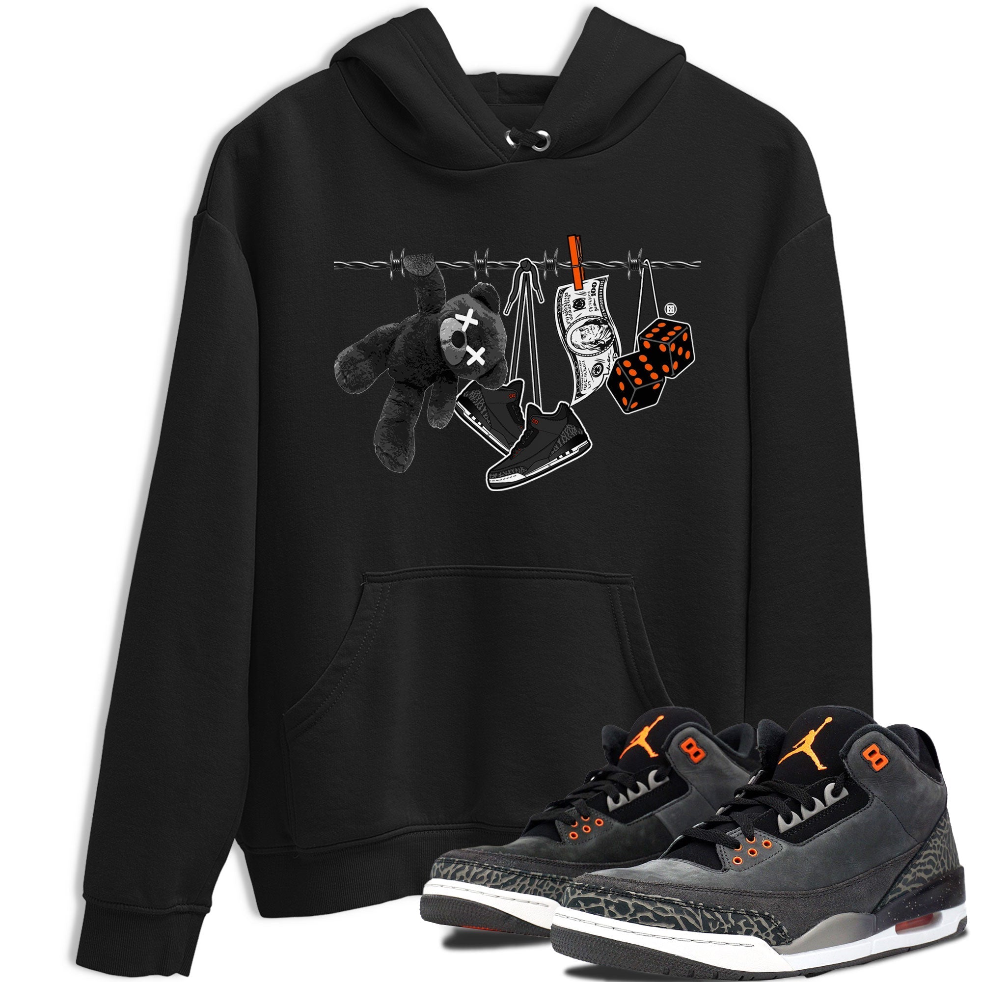 Clothesline snkmatch Tee - Air Jordan 3 Fear