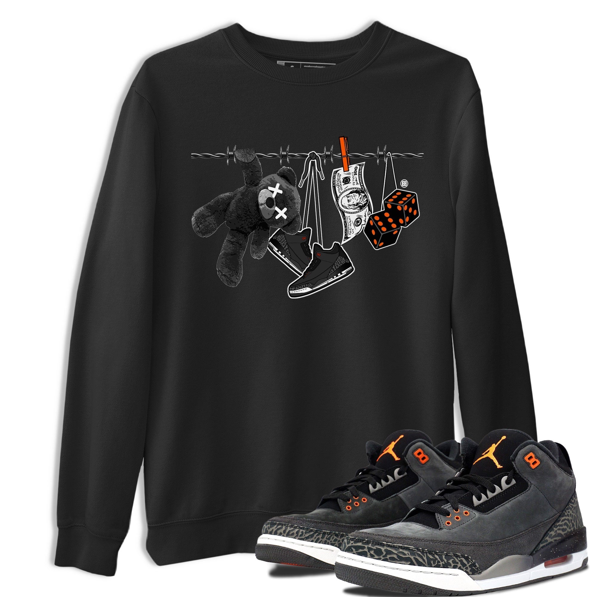 Clothesline snkmatch Tee - Air Jordan 3 Fear