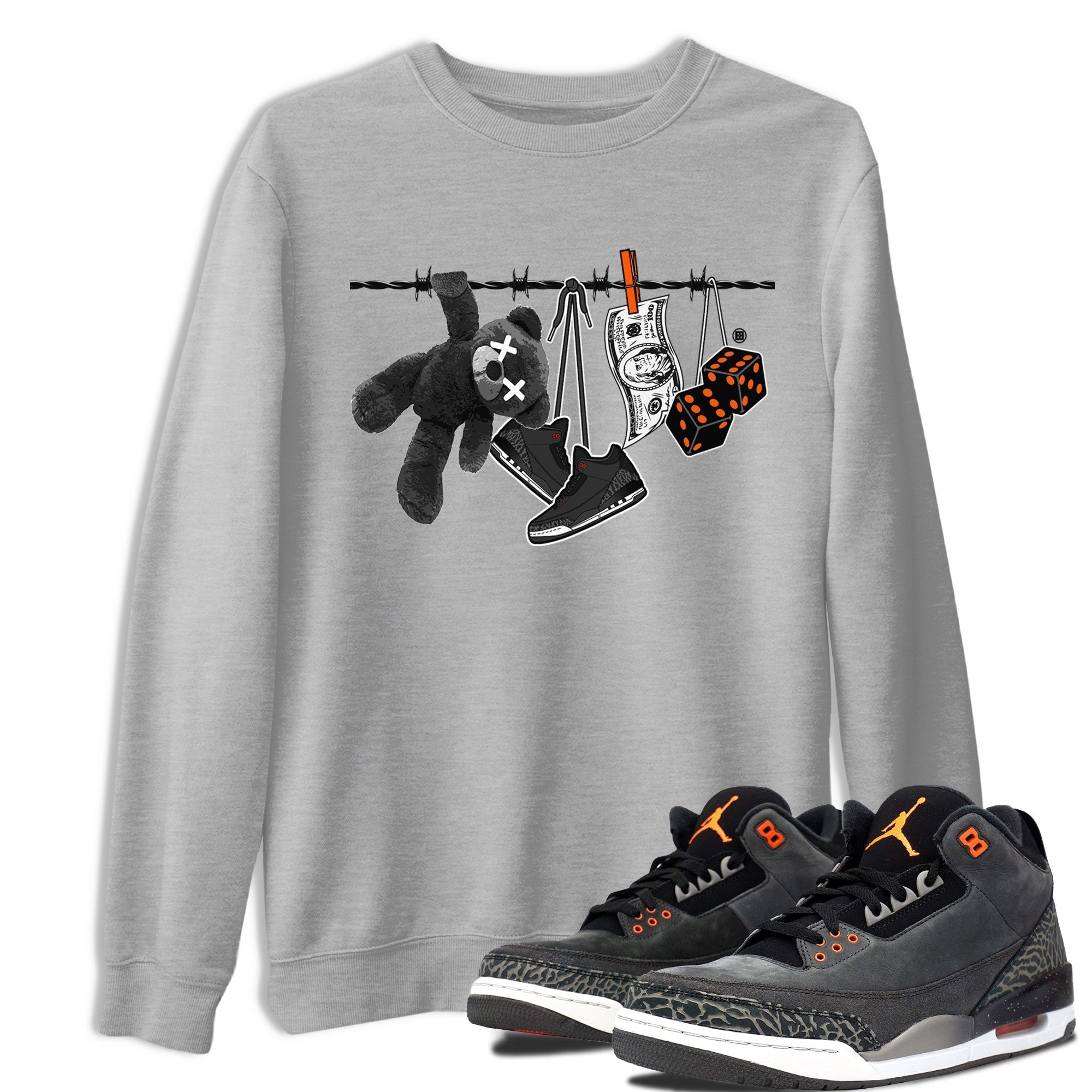 Clothesline snkmatch Tee - Air Jordan 3 Fear