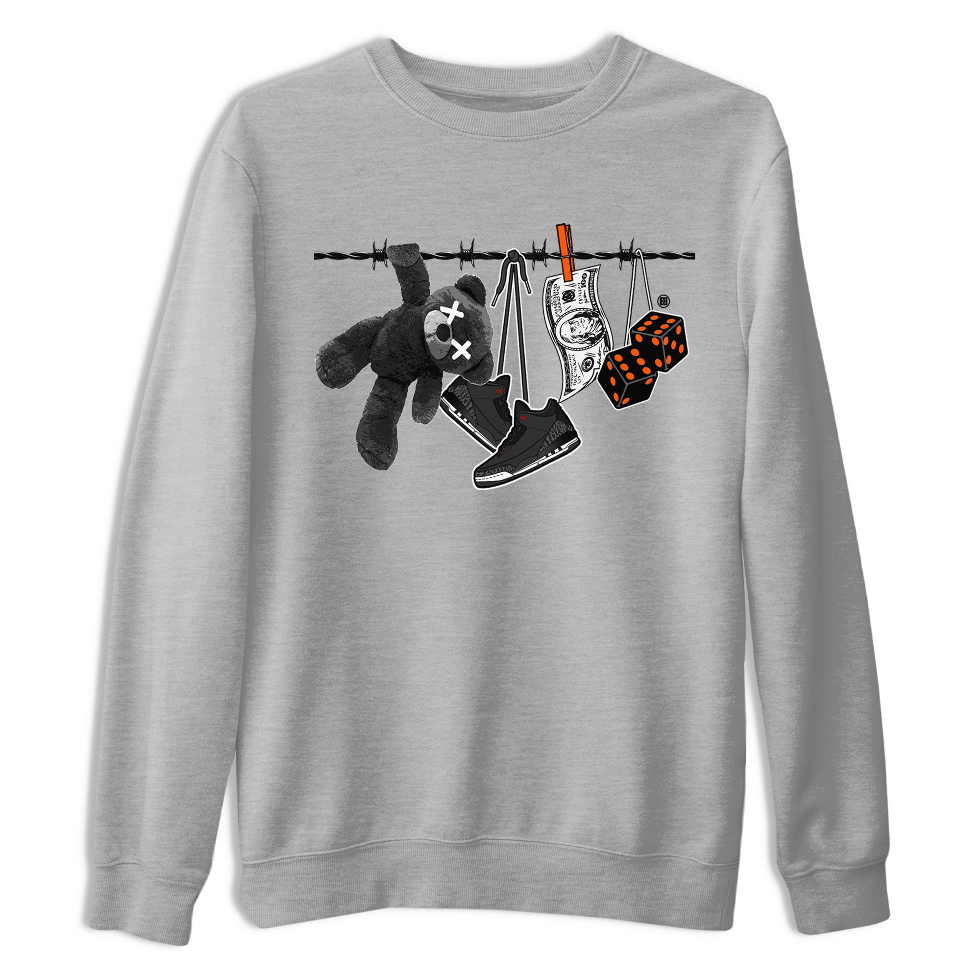 Clothesline snkmatch Tee - Air Jordan 3 Fear
