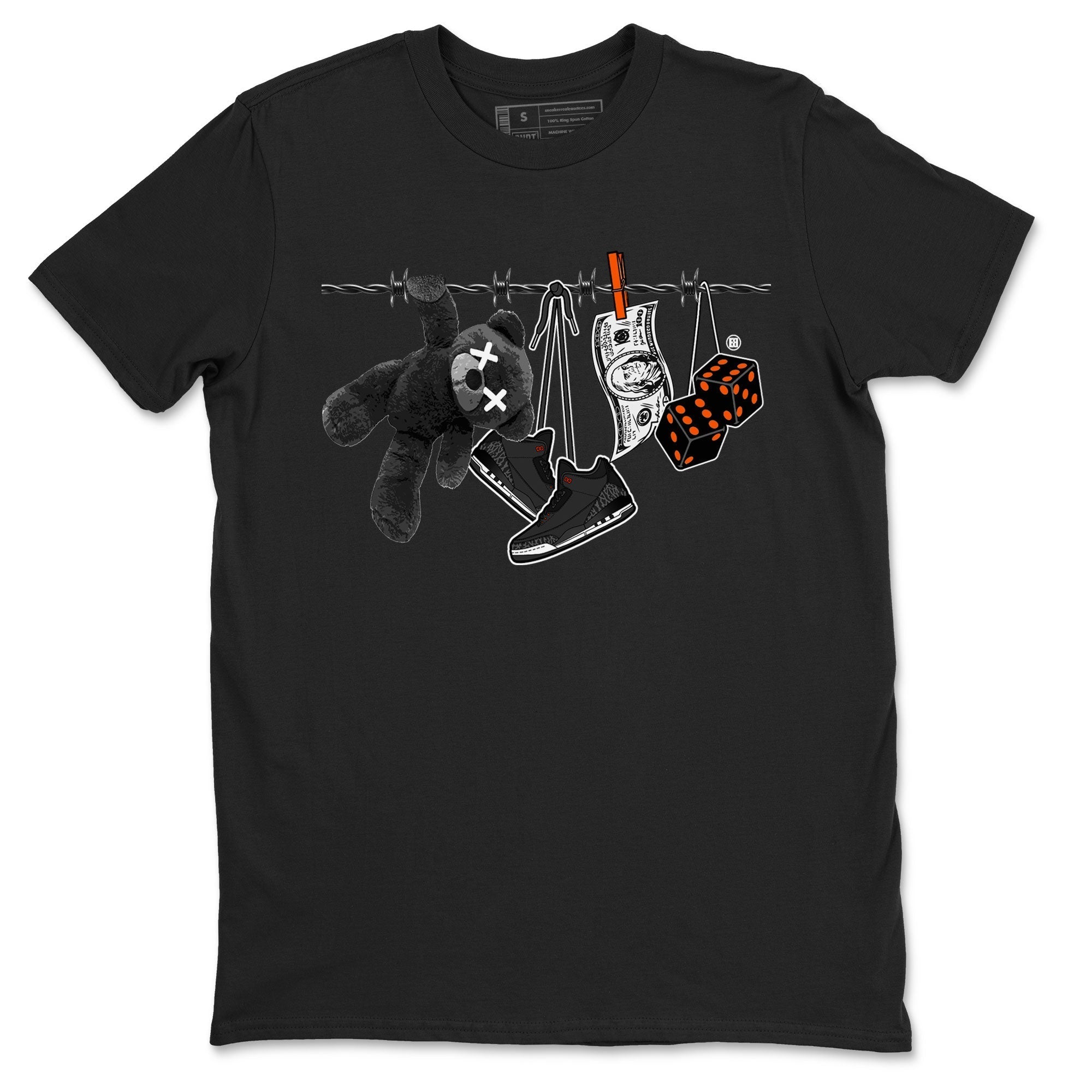 Clothesline snkmatch Tee - Air Jordan 3 Fear