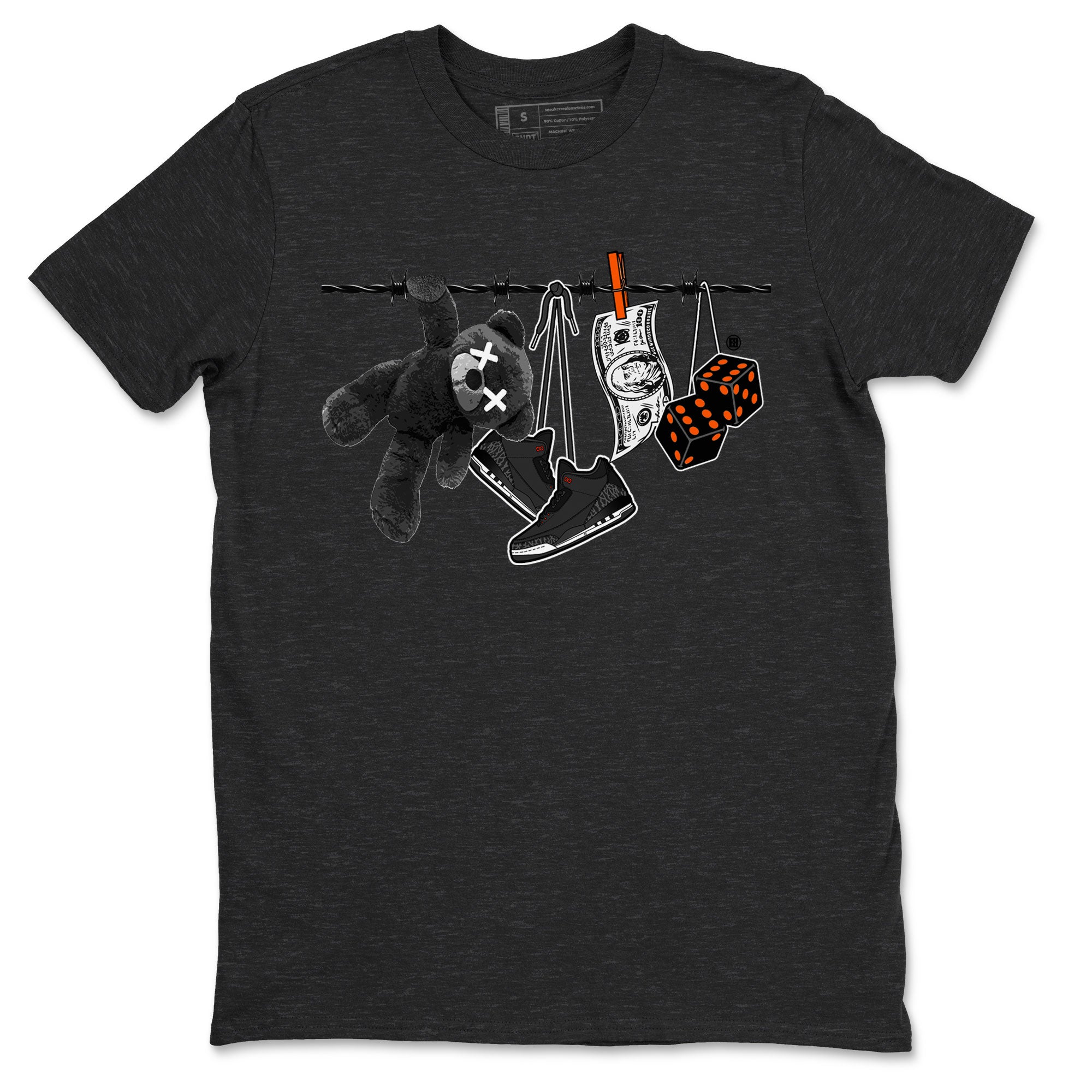 Clothesline snkmatch Tee - Air Jordan 3 Fear