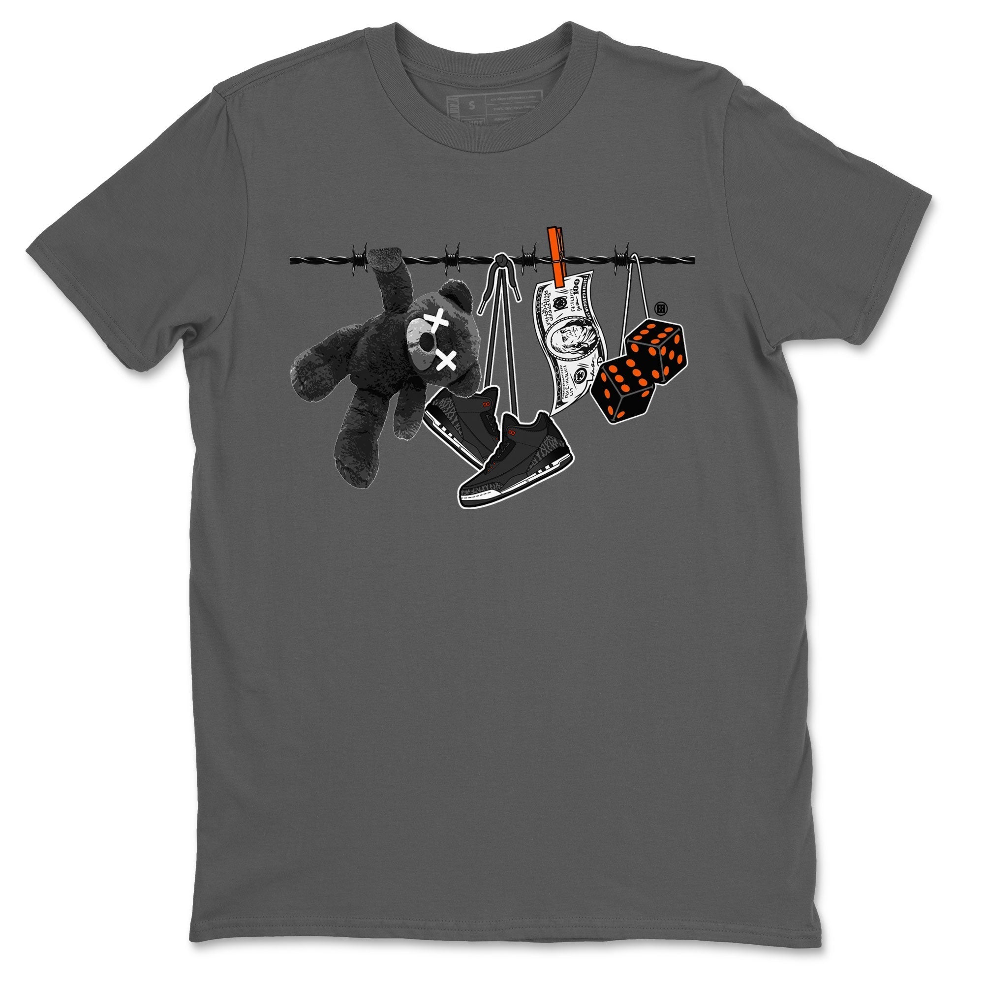 Clothesline snkmatch Tee - Air Jordan 3 Fear