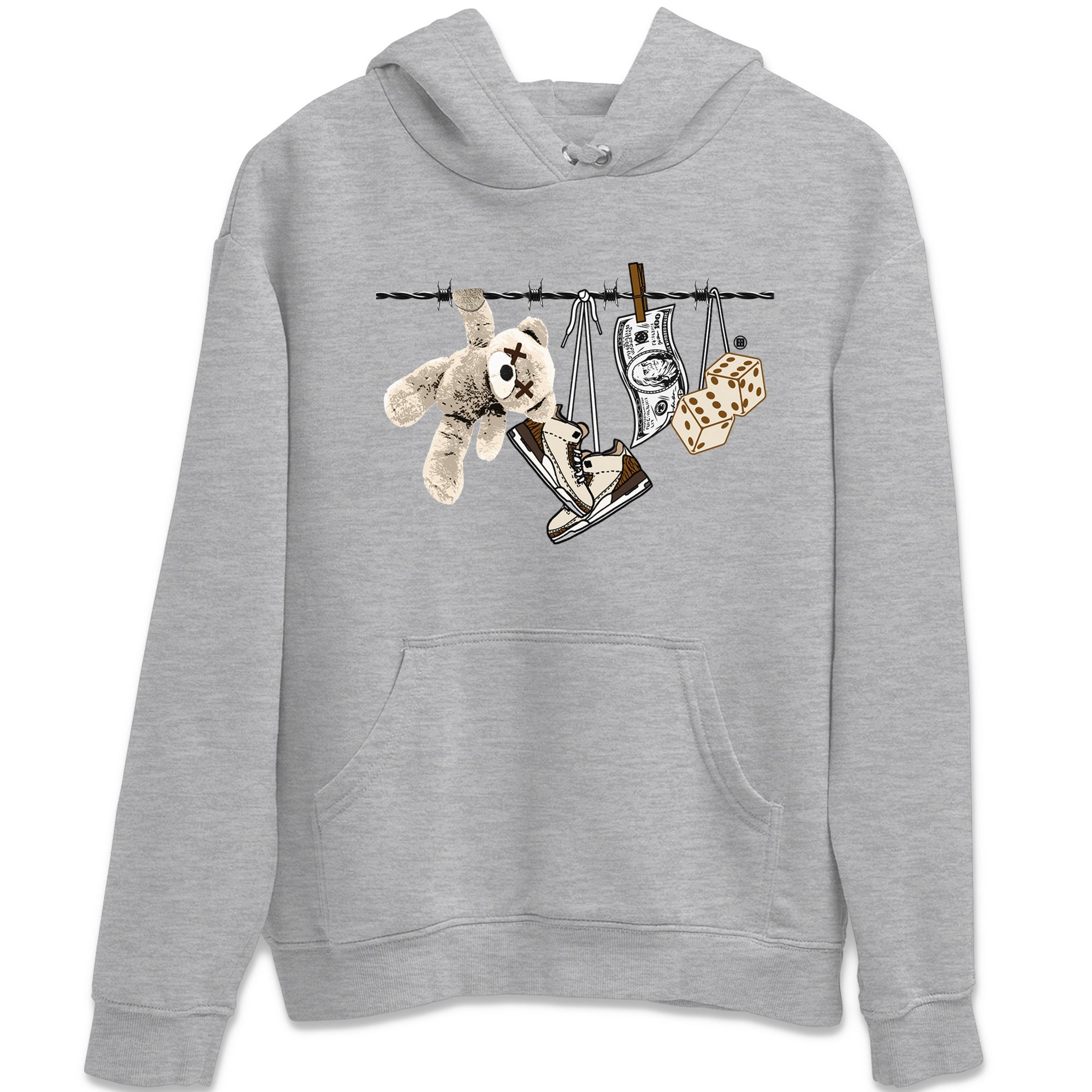 Clothesline Unisex Tops - Air Jordan 3 Palomino