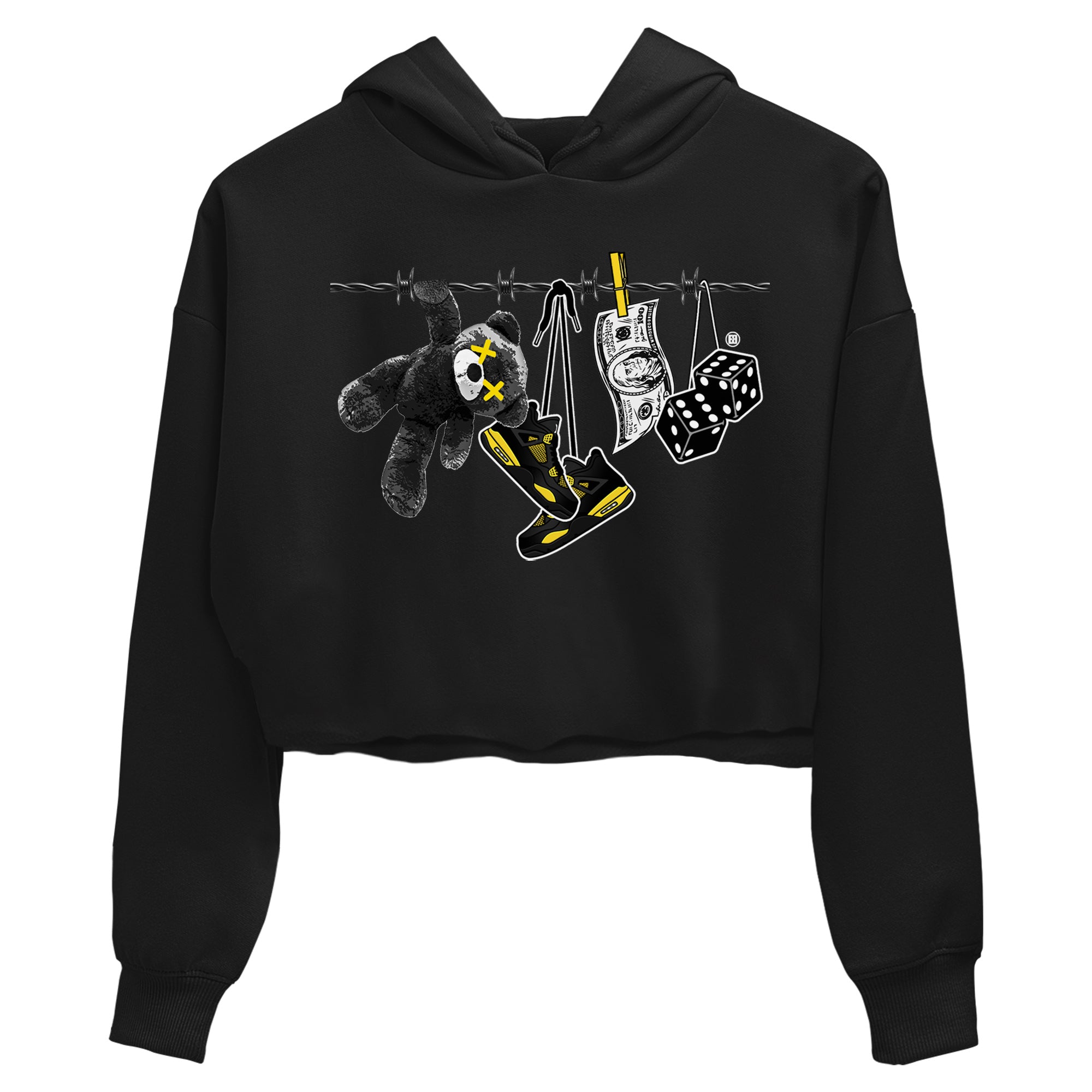Clothesline Women's Tops - Air Jordan 4 Thunder