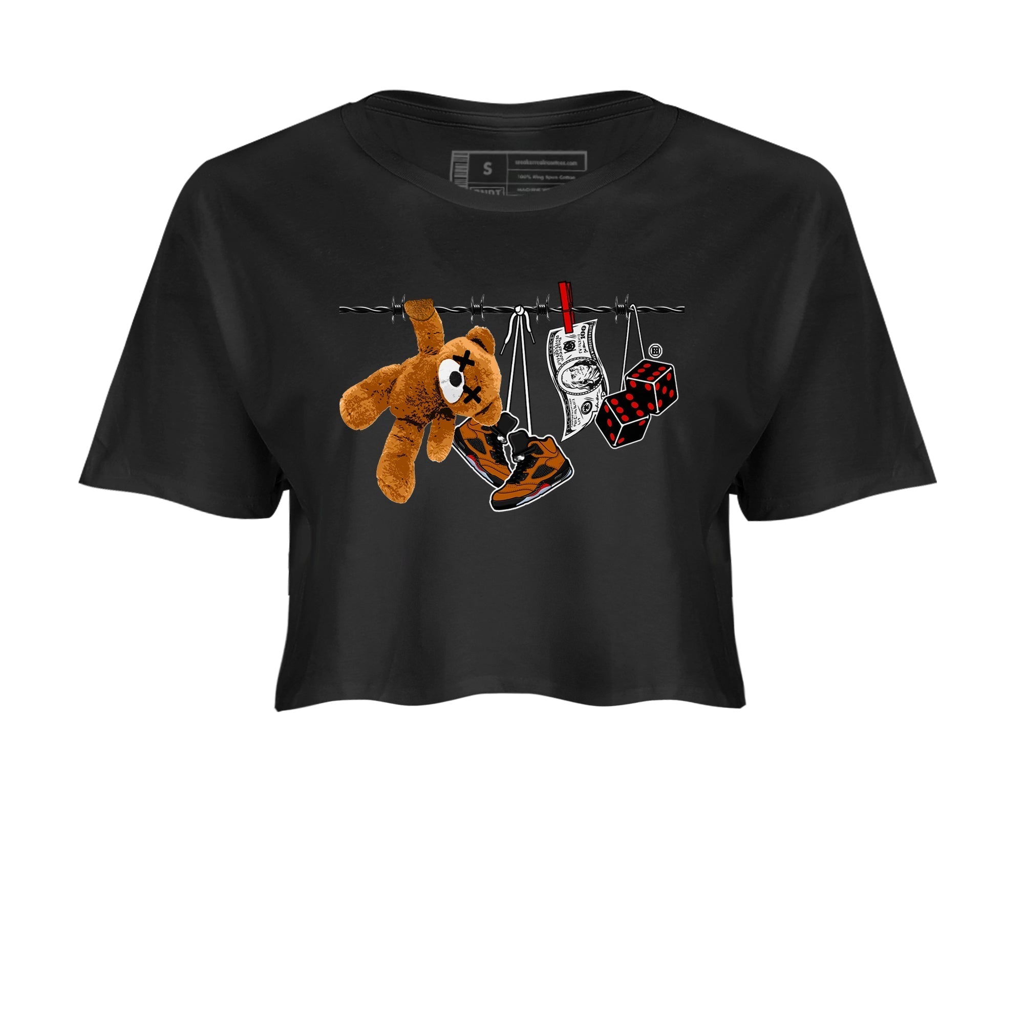 Clothesline snkmatch Women's Top - Air Jordan 5 Archaeo Brown