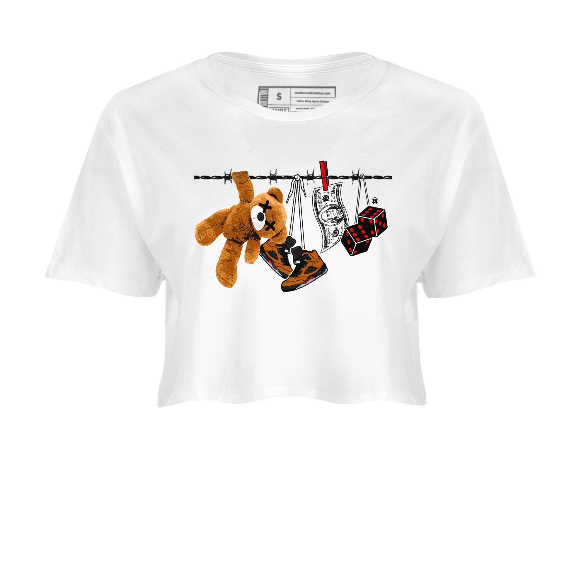 Clothesline snkmatch Women's Top - Air Jordan 5 Archaeo Brown