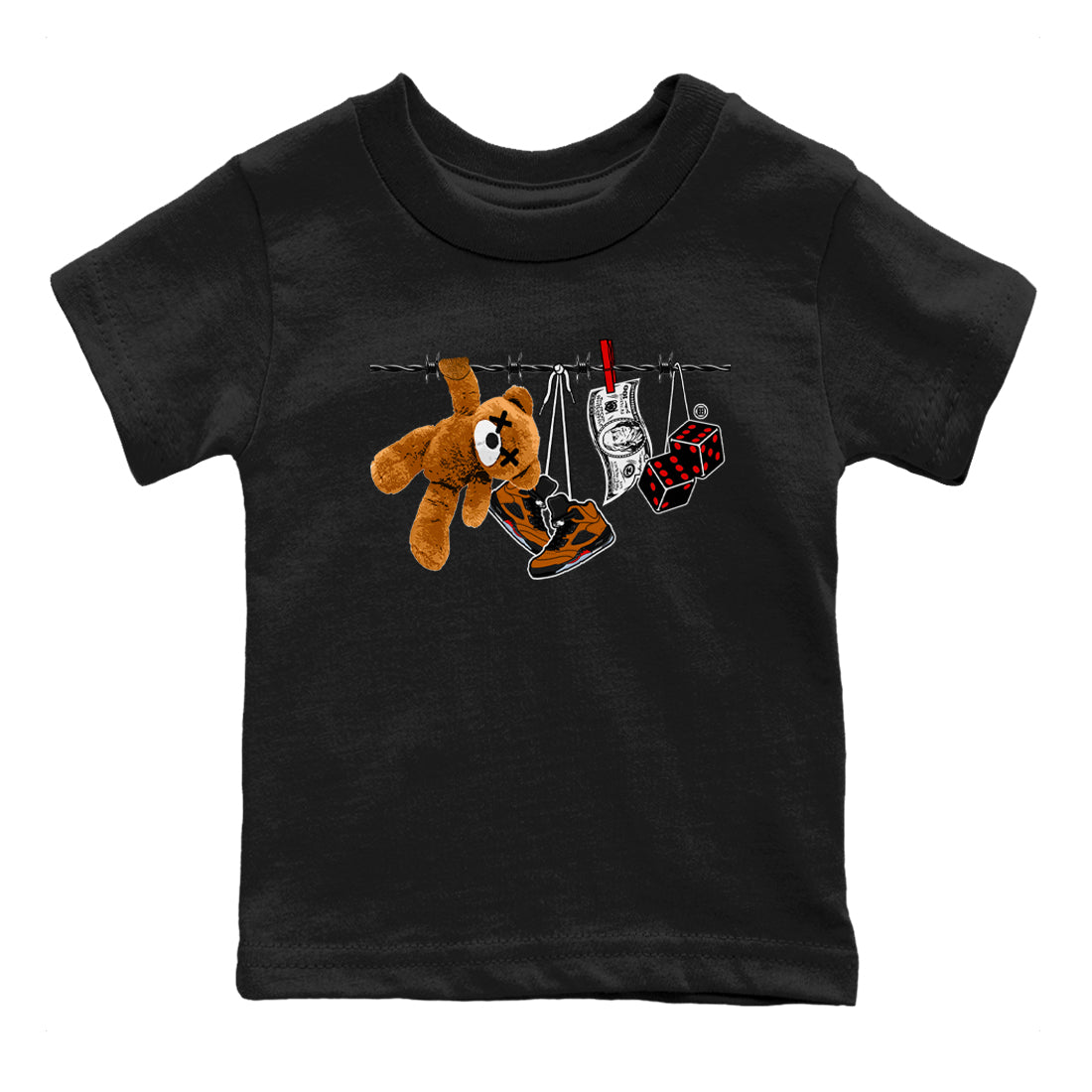 Clothesline snkmatch Tees Kids - Air Jordan 5 Archaeo Brown