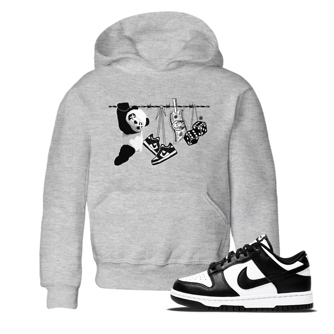 Clothesline snkmatch Tee Kids - Dunk Panda