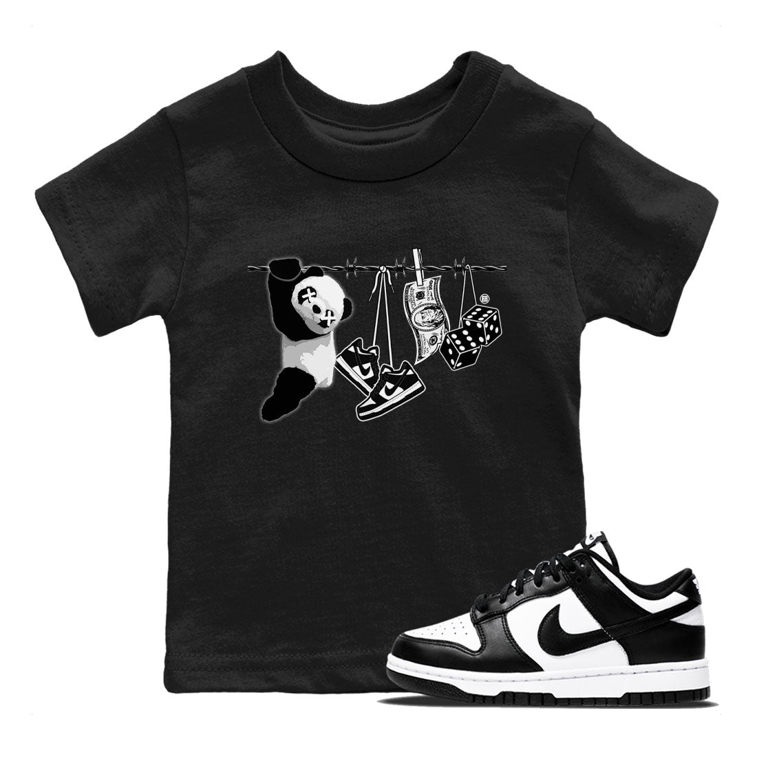 Clothesline snkmatch Tee Kids - Dunk Panda
